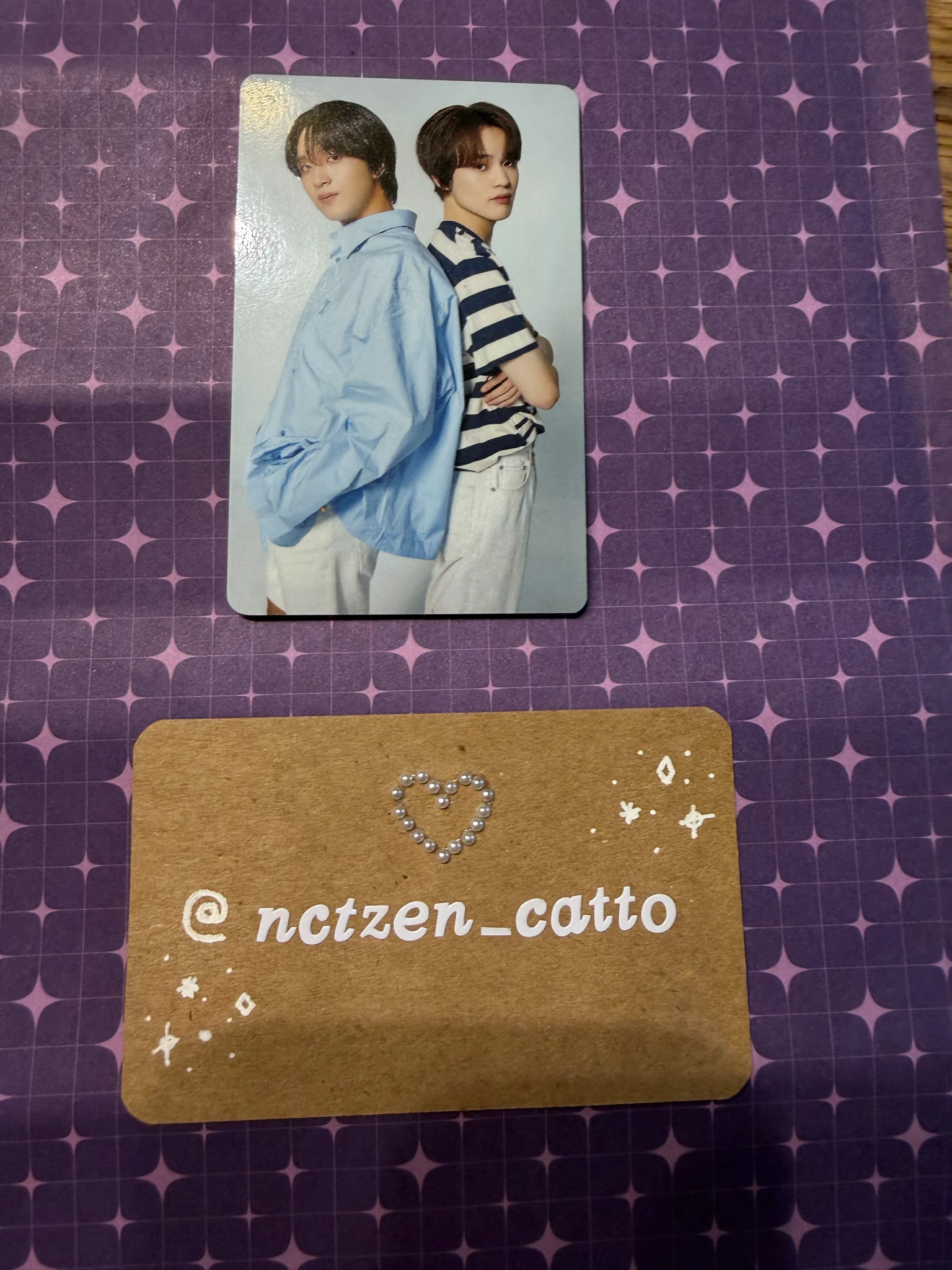 NCT DREAM NCT DREAM - Haechan & Chenle - NCTzen DREAM JAPAN - OFFICIAL BOOK 'DREAMzine' Vol.2 Other B version photocard set magazine photocard fanclub/membership listing photo 1