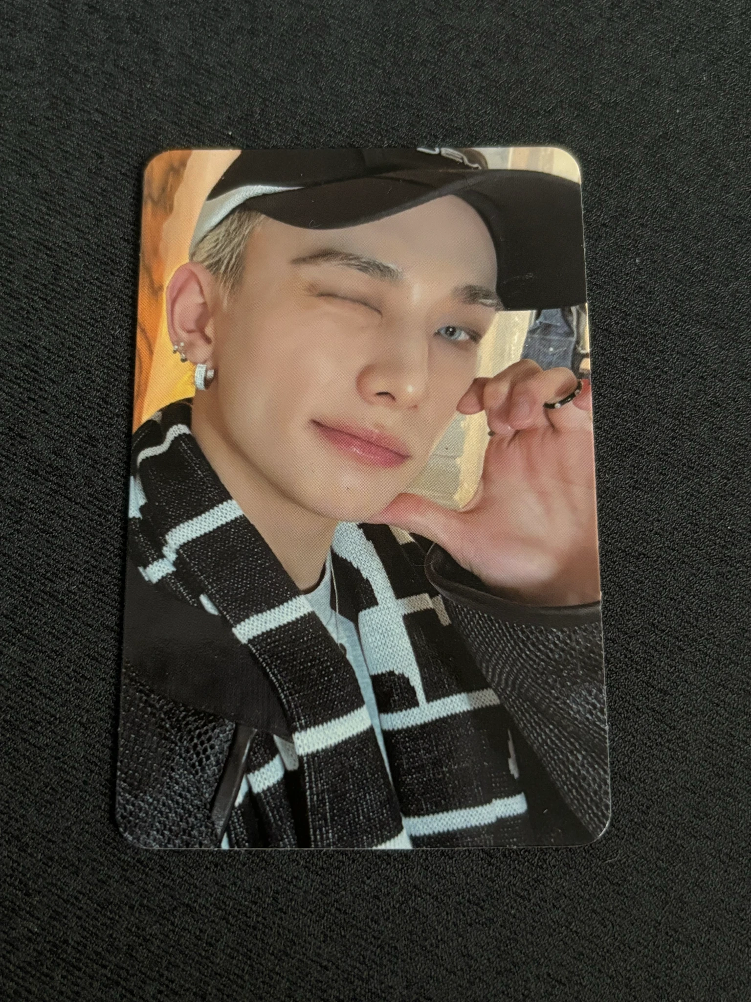Stray Kids Hyunjin Stray Kids - Hyunjin - KARMA Album album photocard pre-order benefit compact ver. listing photo 1