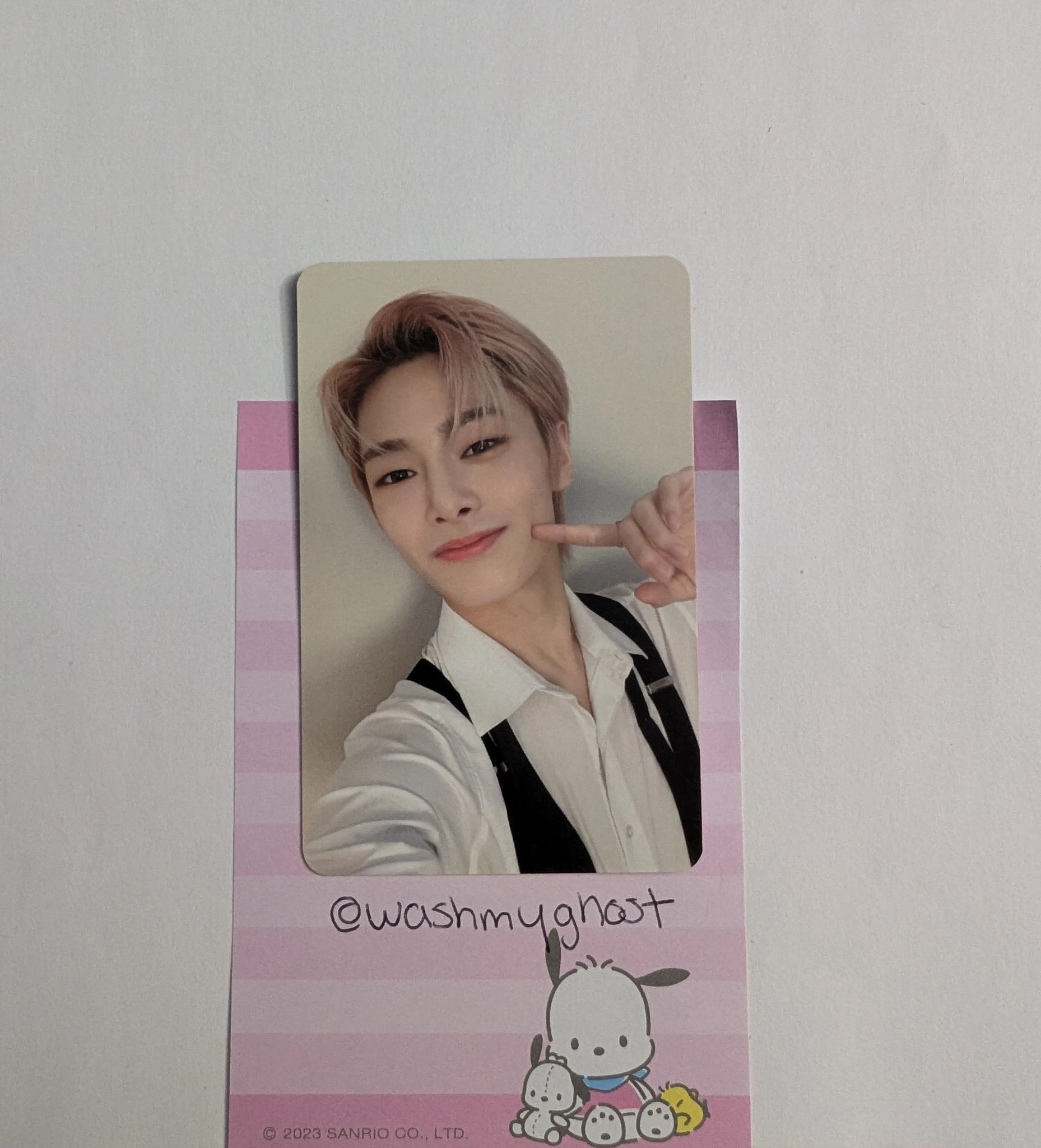Stray Kids I.N Stray Kids - I.N - NACIFIC x Stray Kids Other brand collaboration nacific round 18 double-sided front side listing photo 1