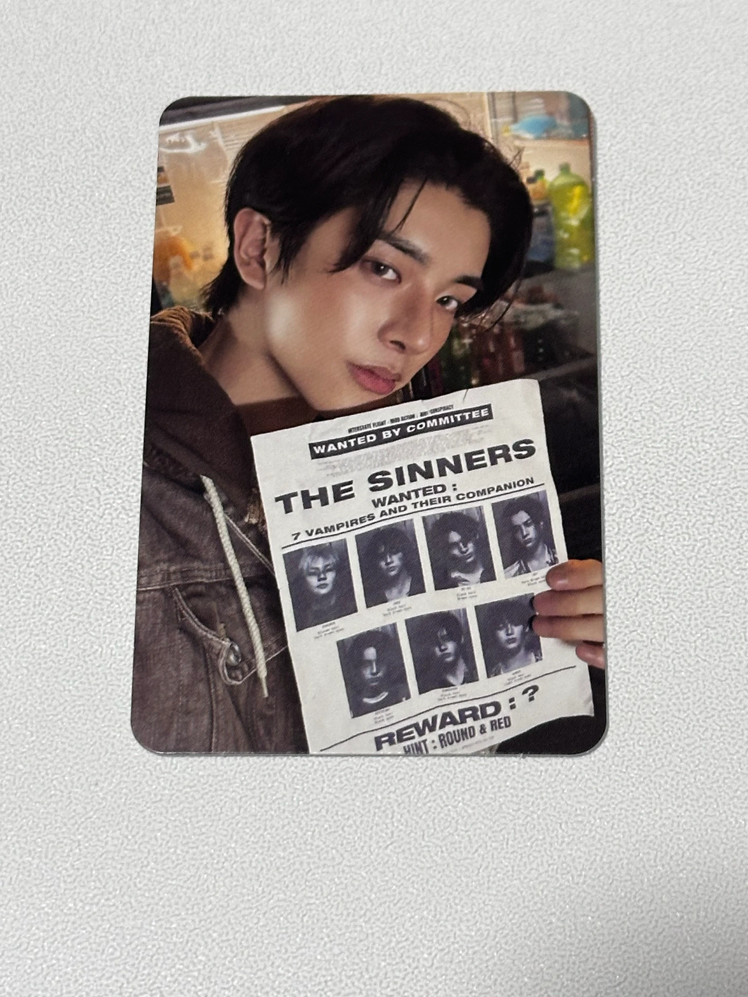 ENHYPEN Jake ENHYPEN - Jake - THE SIN: VANISH Album weverse album version korean album album photocard B version listing photo 1