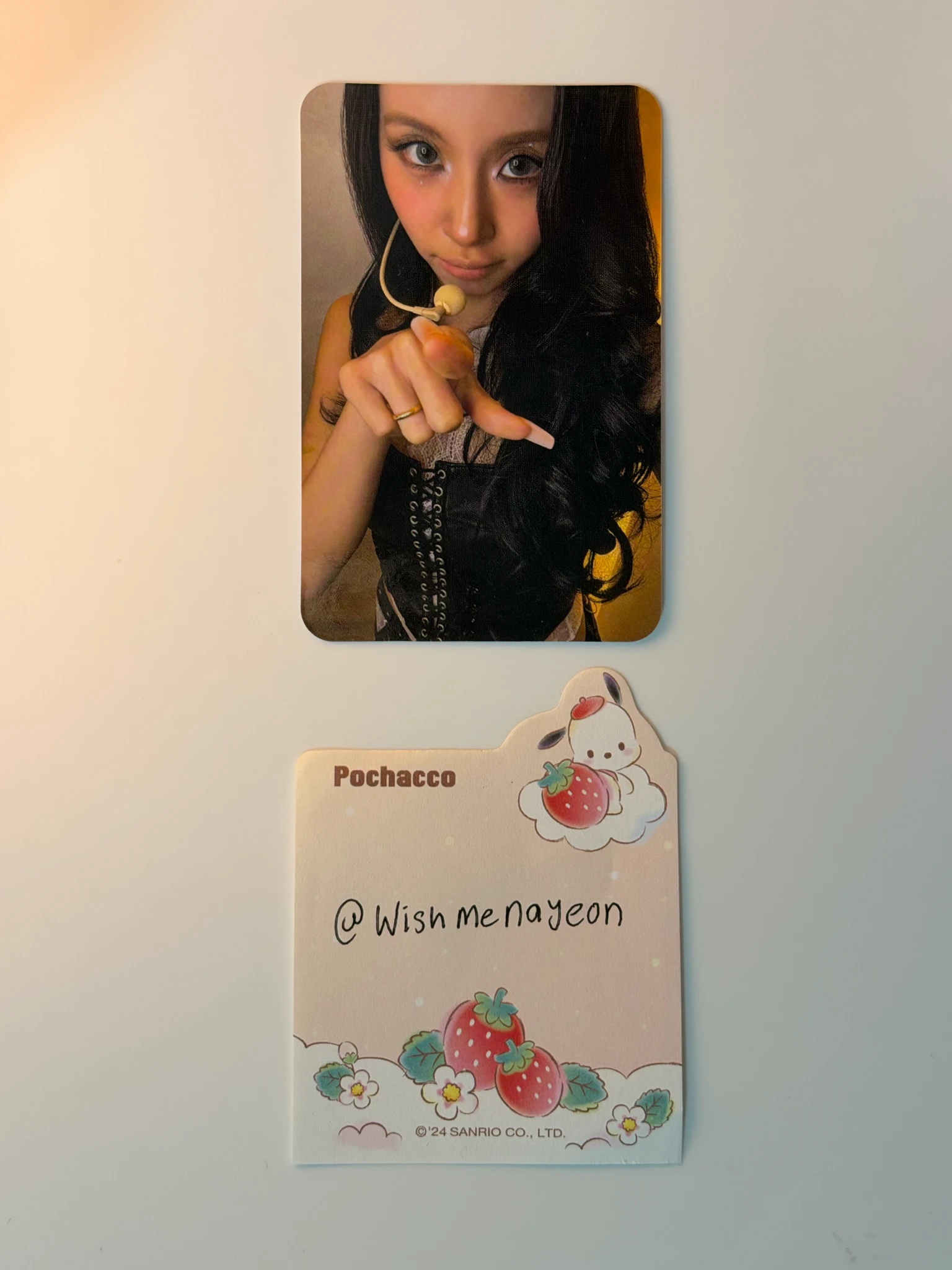 TWICE Chaeyoung TWICE - Chaeyoung - <THIS IS FOR> WORLD TOUR FINALE in SEOUL - LIVE Album retail exclusive album photocard target photocard set listing photo 1