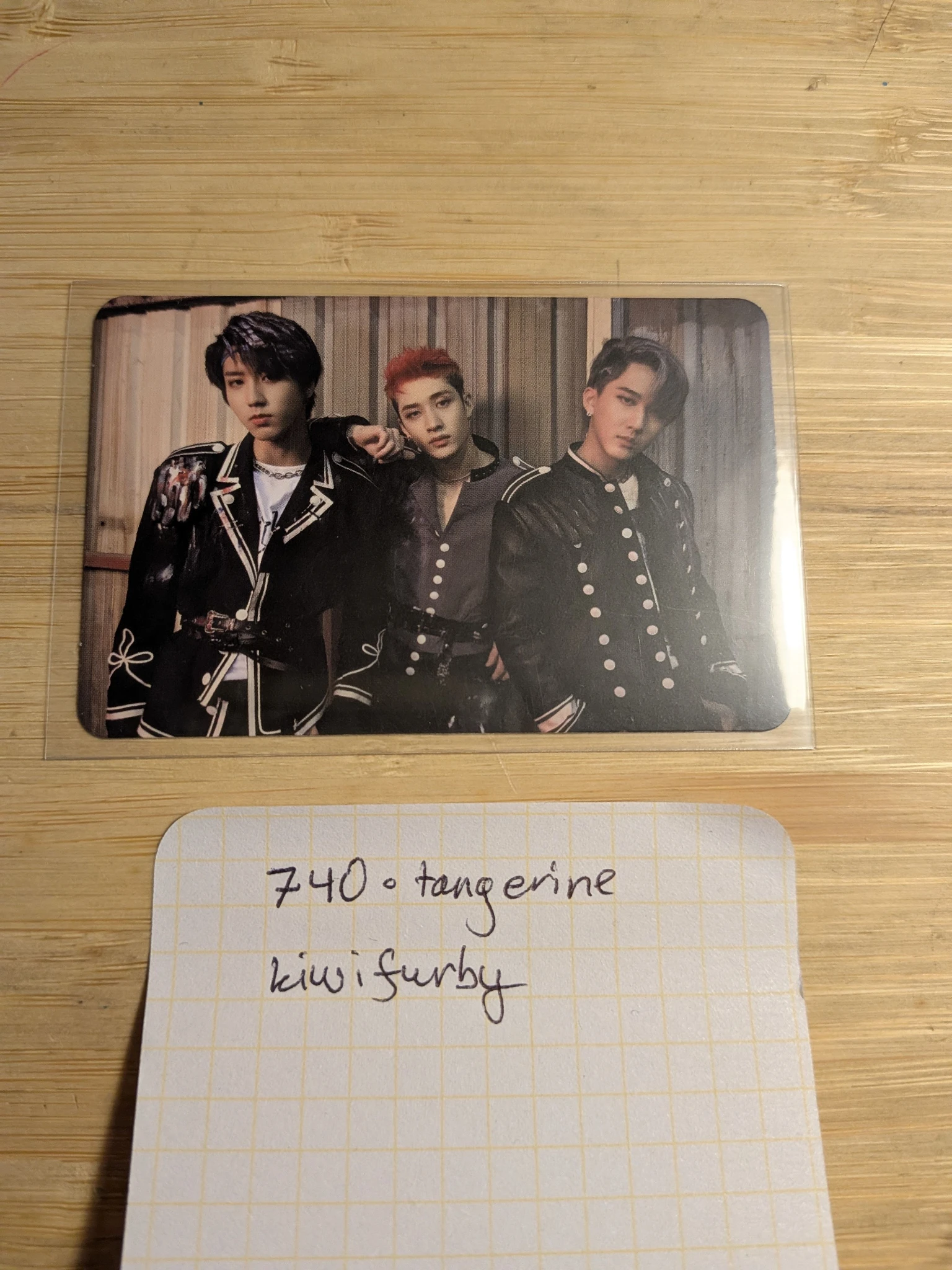 Stray Kids Stray Kids - Bang Chan & HAN & Changbin - In Life Album album photocard unit listing photo 1