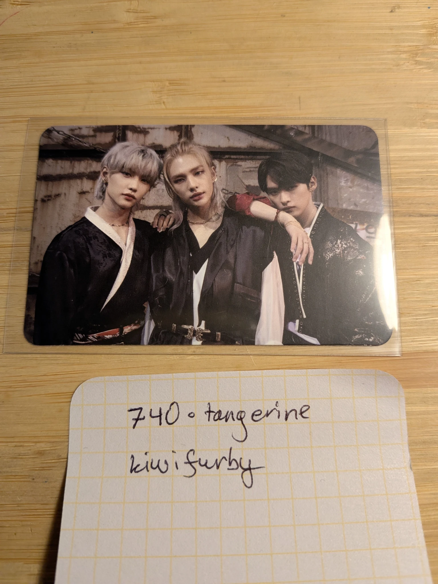 Stray Kids Stray Kids - Felix & Hyunjin & Lee Know - In Life Album album photocard unit listing photo 1
