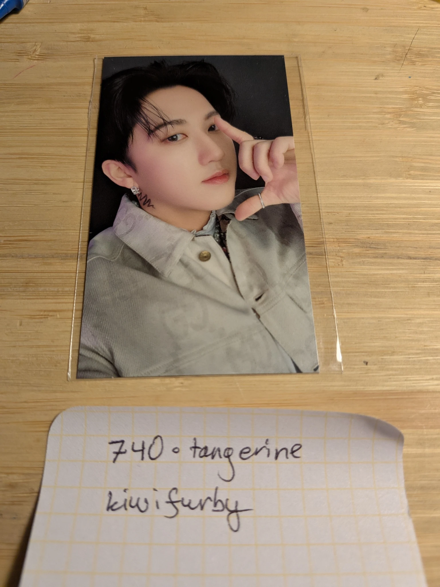 Stray Kids Changbin Stray Kids - Changbin - The Sound Album album photocard regular version listing photo 1