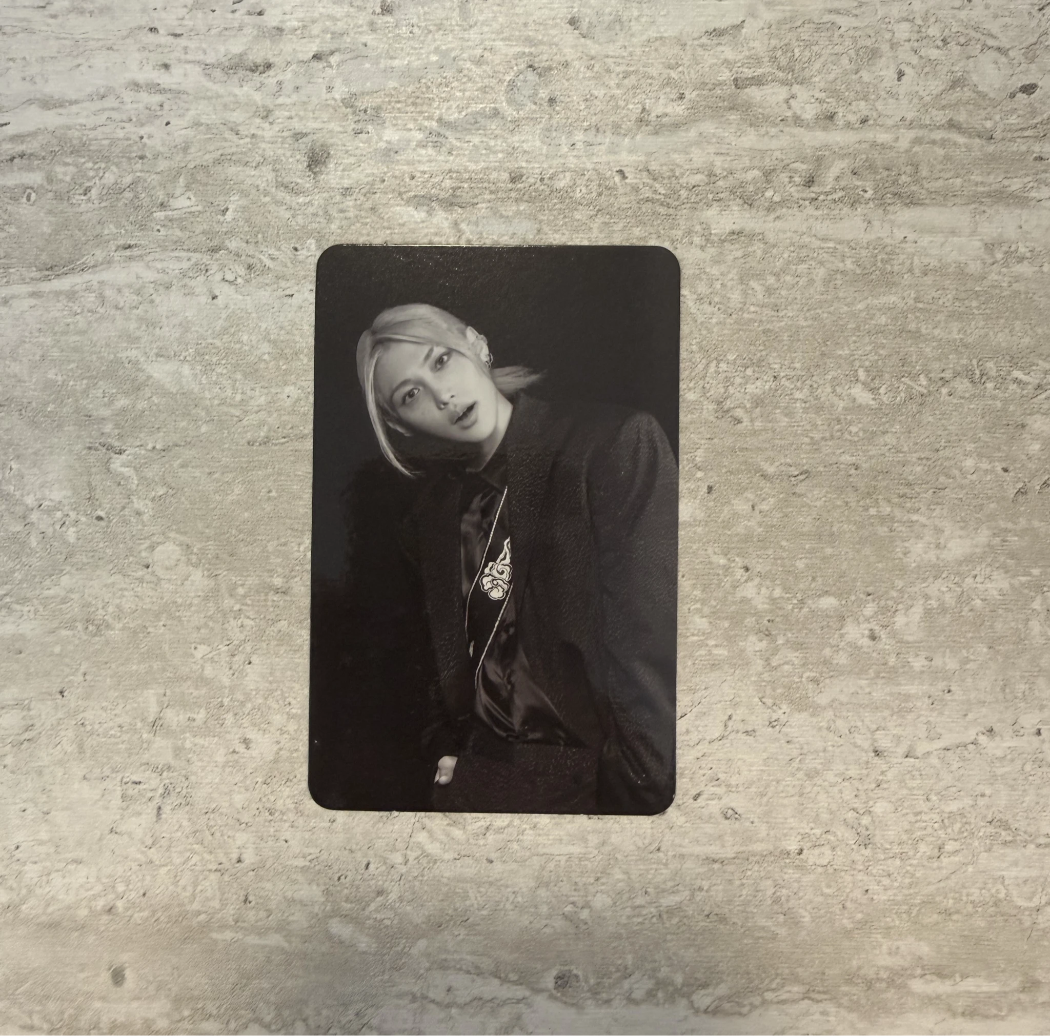 Stray Kids Felix Stray Kids - Felix - HOP Album album photocard accordion version monochrome listing photo 1