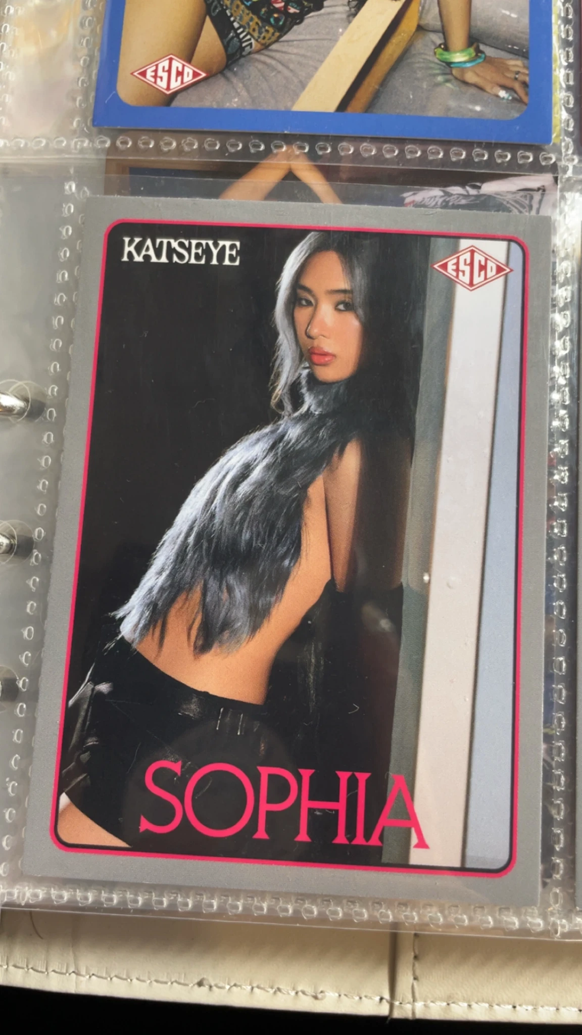 KATSEYE Sophia KATSEYE - Sophia - ESCO “WILD” Trading Cards Other trading card listing photo 1