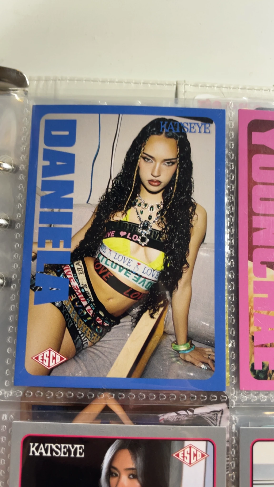 KATSEYE Daniela KATSEYE - Daniela - ESCO “WILD” Trading Cards Other trading card listing photo 1