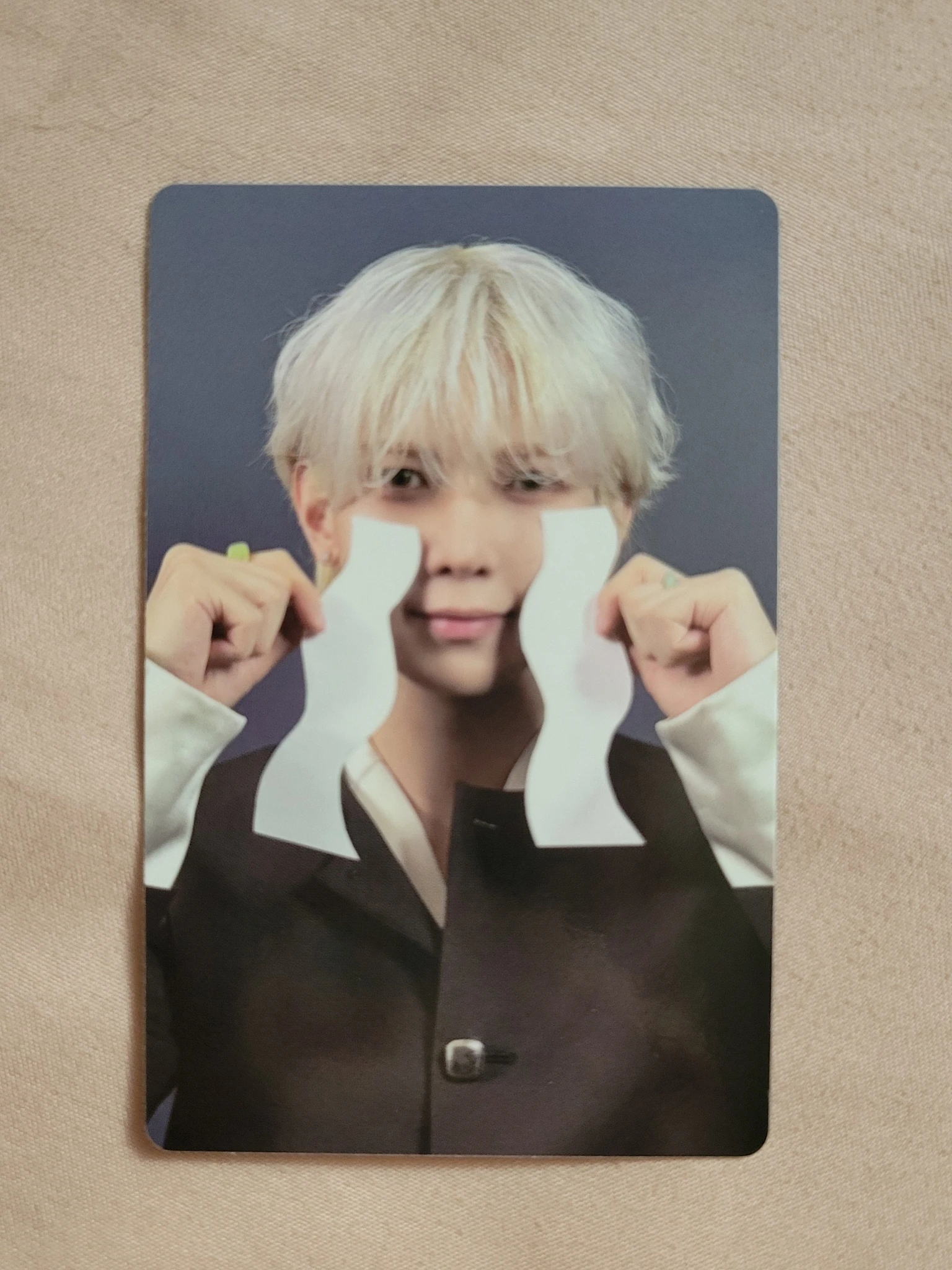 ATEEZ Yeosang ATEEZ - Yeosang - Golden Hour : Part.4 Album US exclusive album photocard listing photo 1