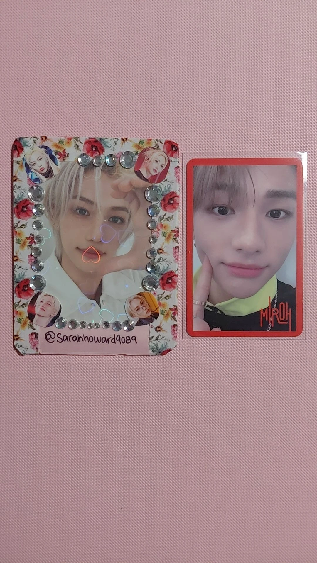 Stray Kids Hyunjin Stray Kids - Hyunjin - Clé 1: Miroh Album album photocard red border ver. listing photo 1