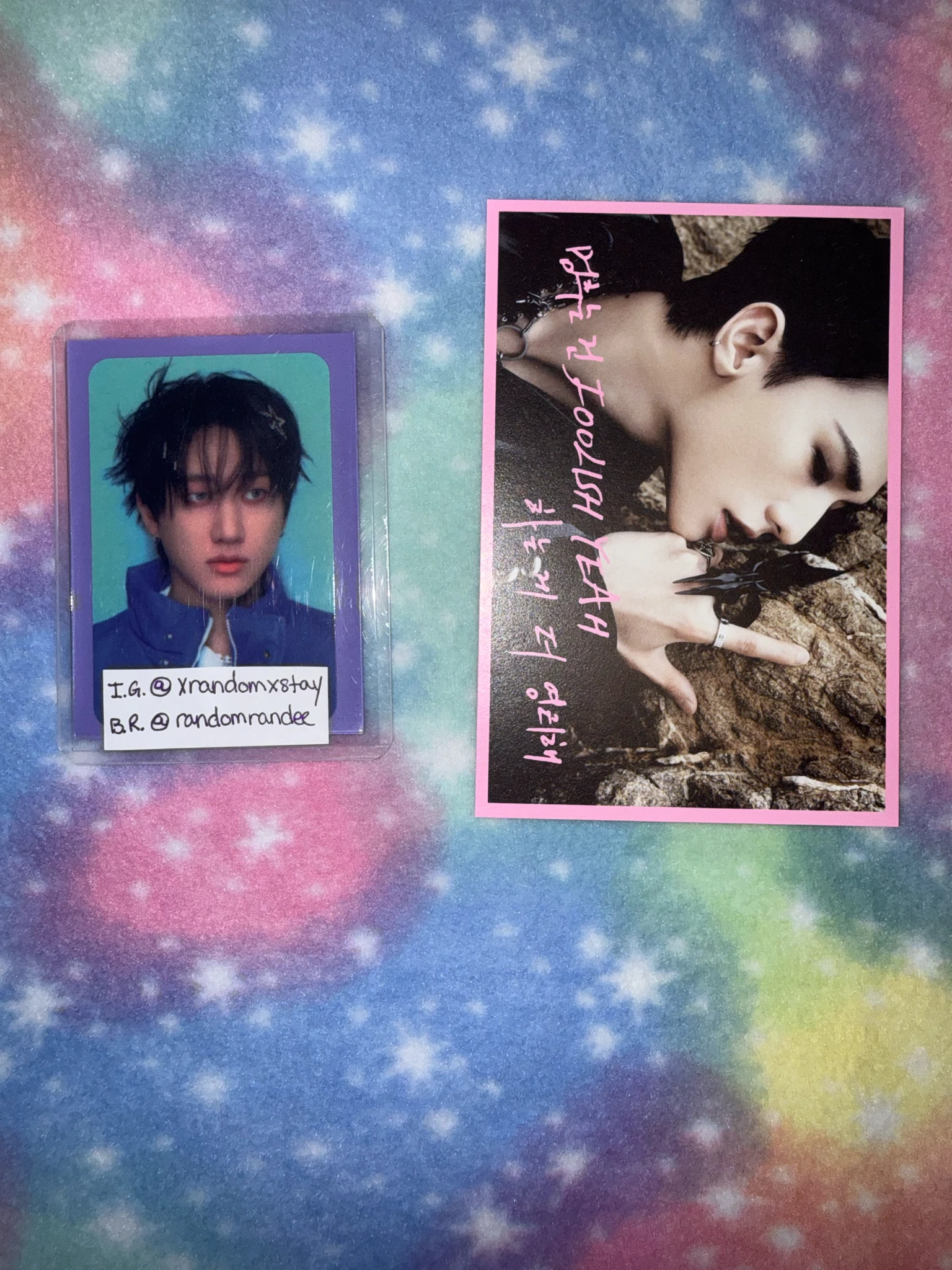 Stray Kids Hyunjin Stray Kids - Hyunjin - Do It Album album inclusion do version postcard set lyric postcard listing photo 1