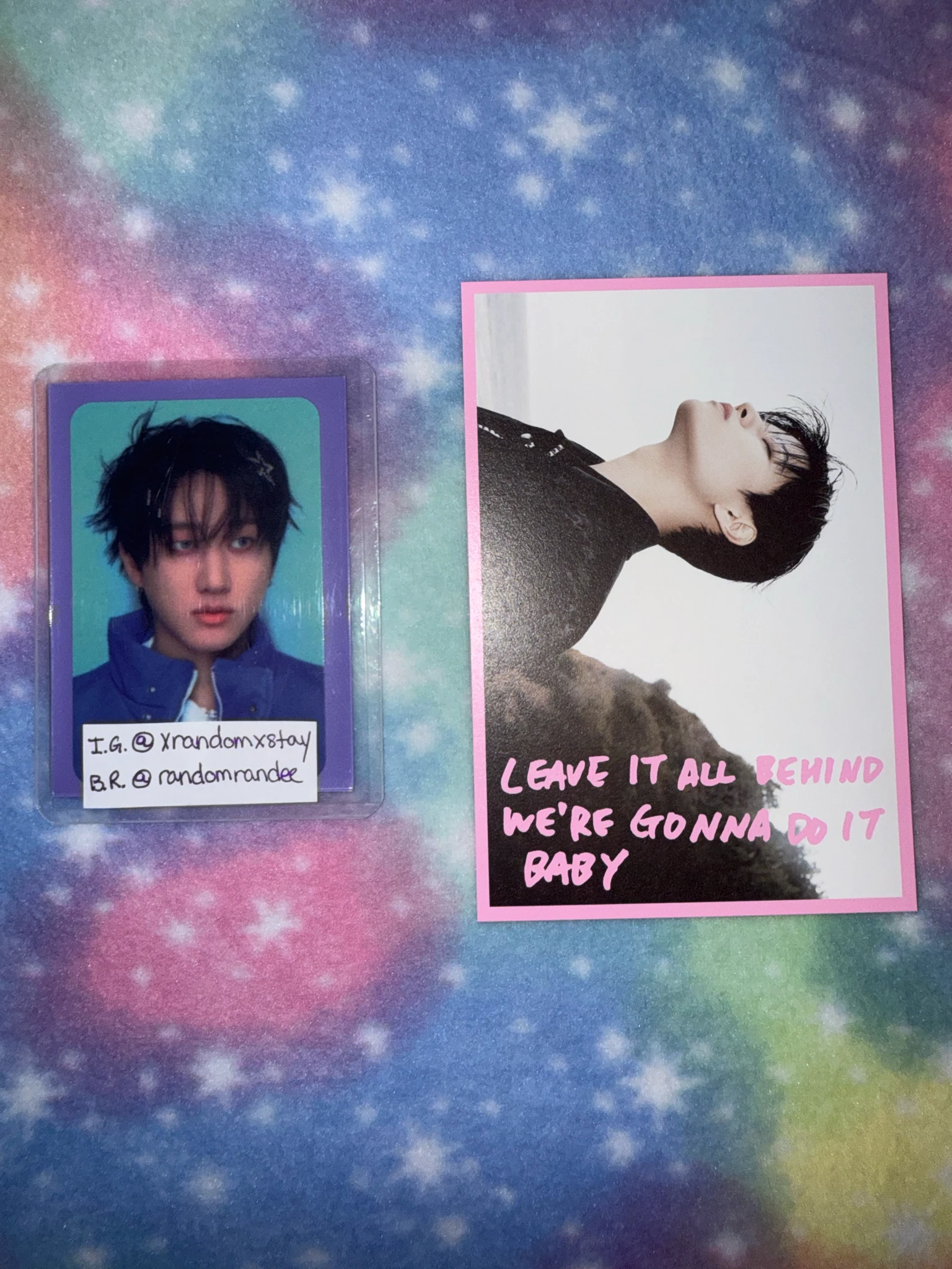 Stray Kids Seungmin Stray Kids - Seungmin - Do It Album album inclusion do version postcard set lyric postcard listing photo 1