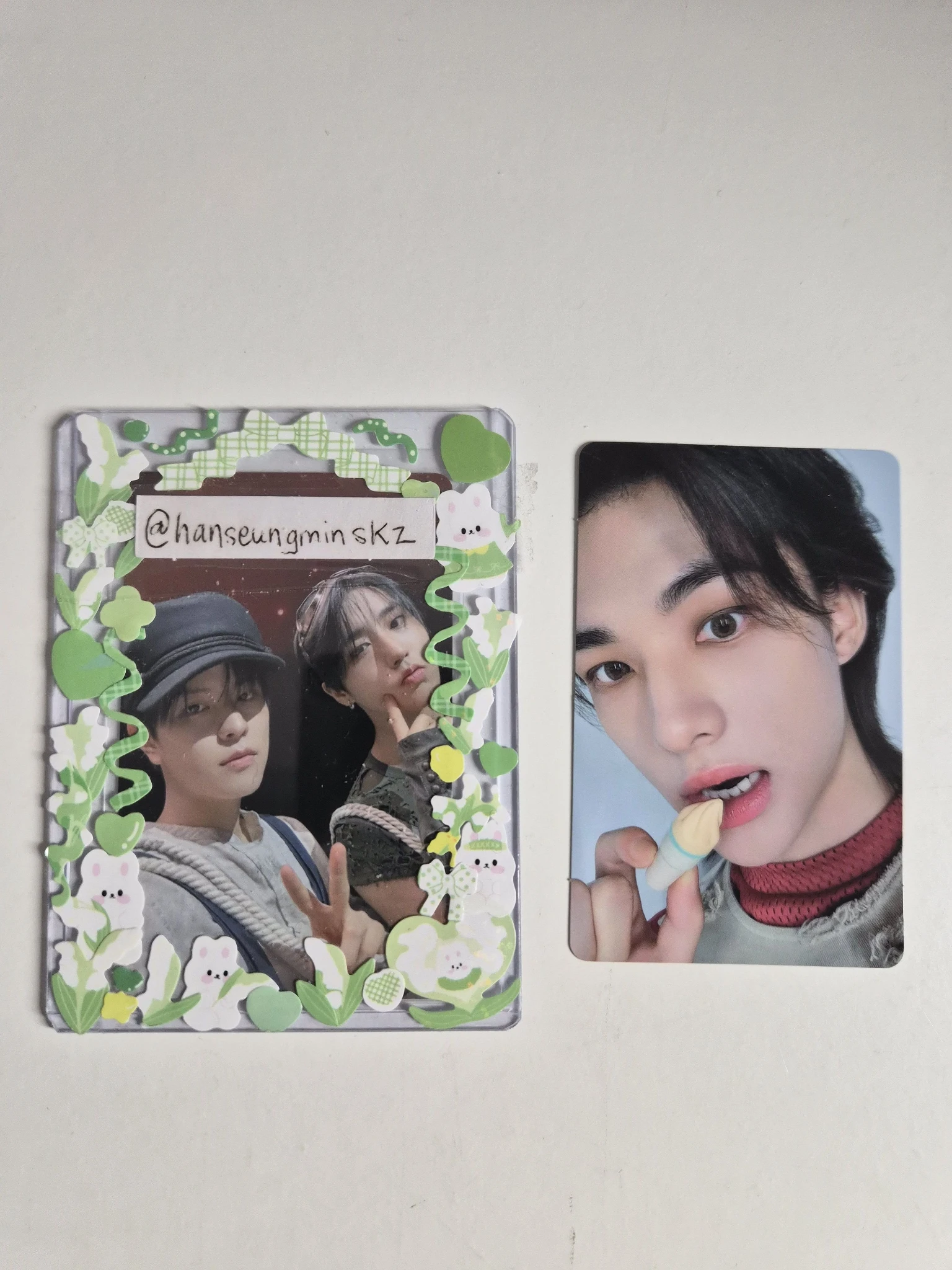 Stray Kids Hyunjin Stray Kids - Hyunjin - Social Path Album album photocard jpfc (japan fanclub) double-sided front side listing photo 1
