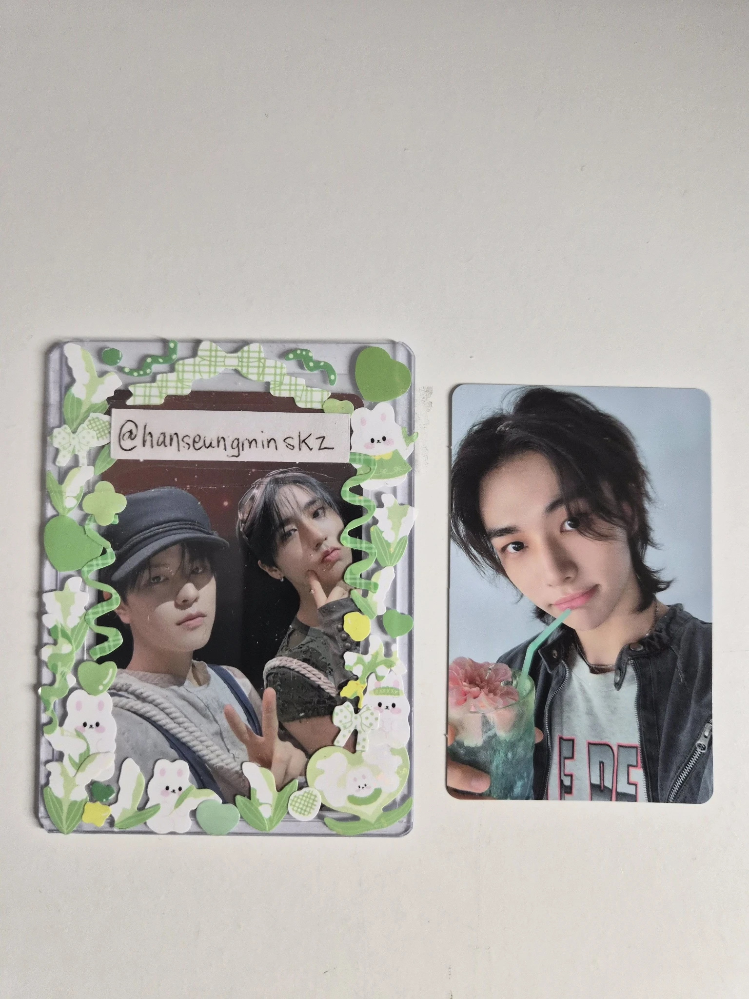 Stray Kids Hyunjin Stray Kids - Hyunjin - Social Path Album album photocard jpfc (japan fanclub) double-sided front side listing photo 1