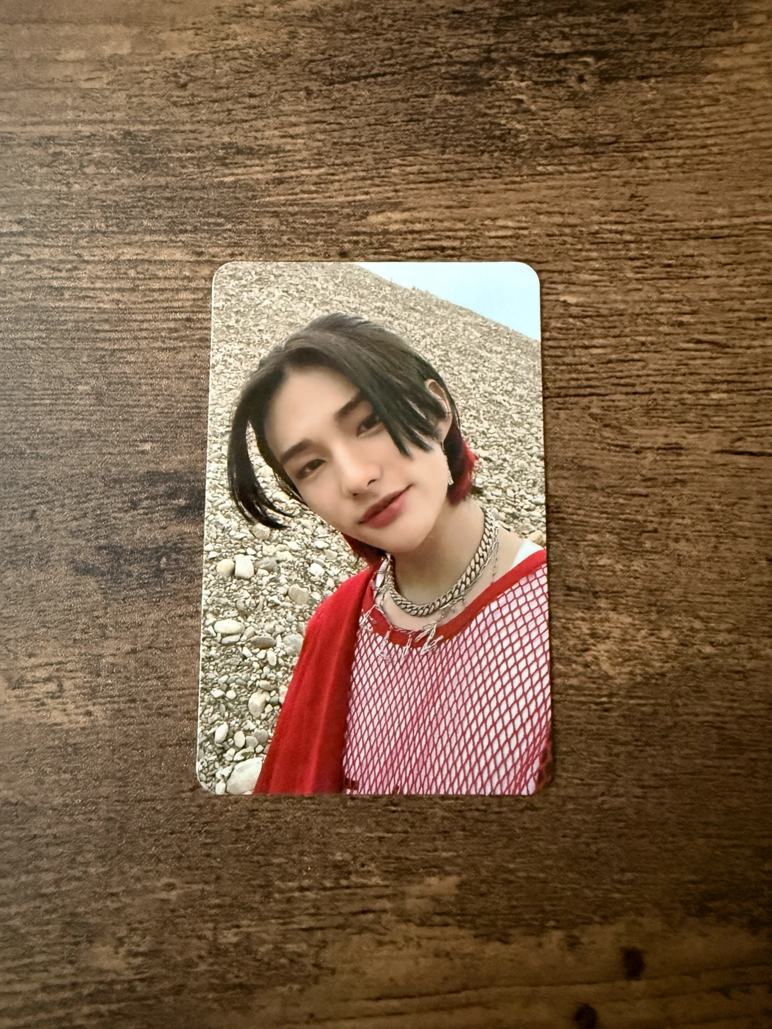 Stray Kids Hyunjin Stray Kids - Hyunjin - NoEasy Album album photocard concept b listing photo 1