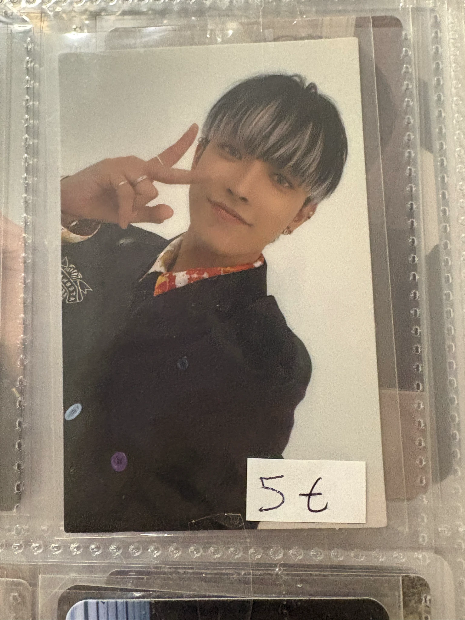 ATEEZ Hongjoong ATEEZ - Hongjoong - ZERO : FEVER EPILOGUE Album album photocard Z version limited version listing photo 1