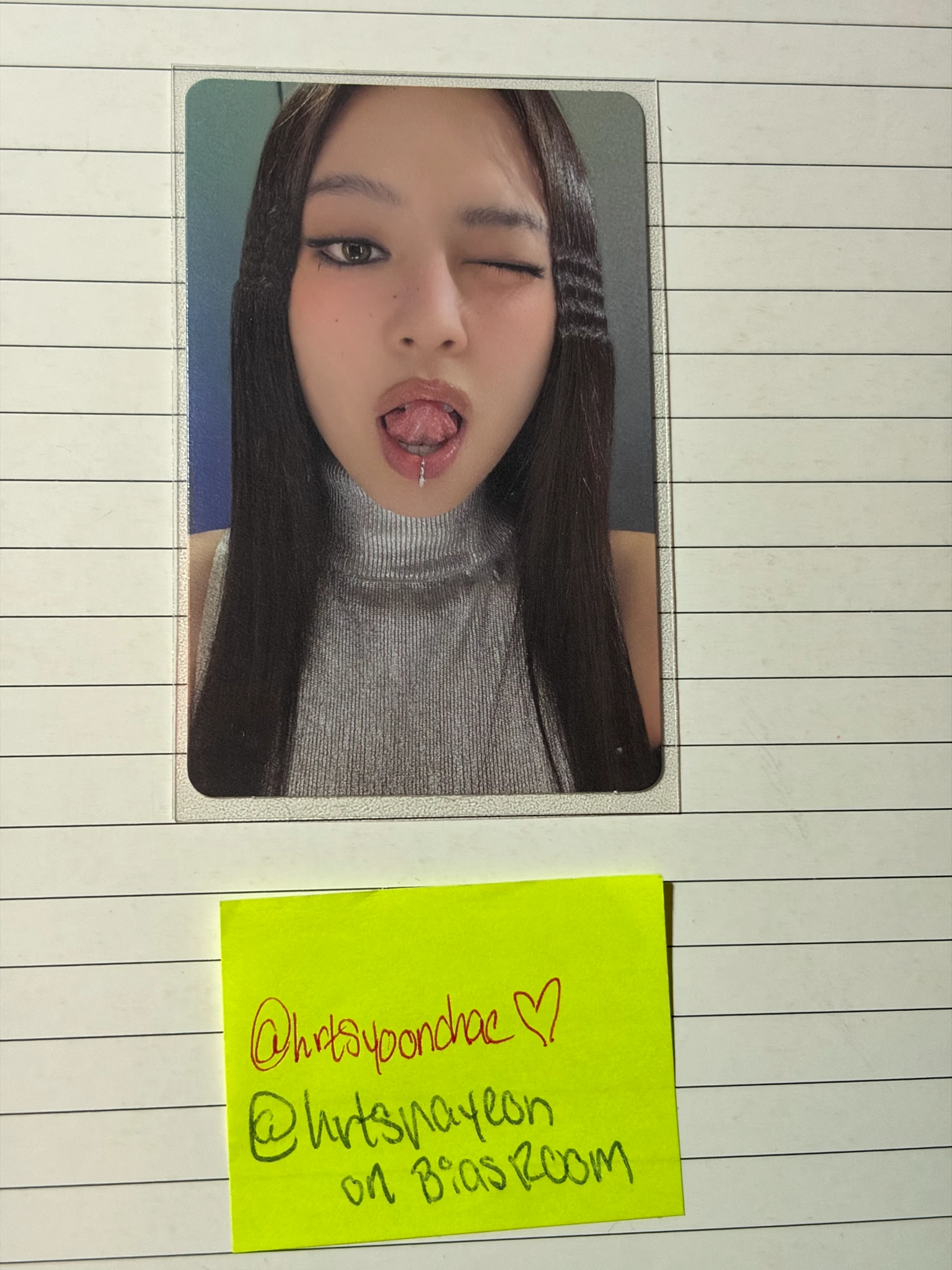 BLACKPINK Jennie BLACKPINK - Jennie - Deadline Album album photocard silver version B version FPO listing photo 1