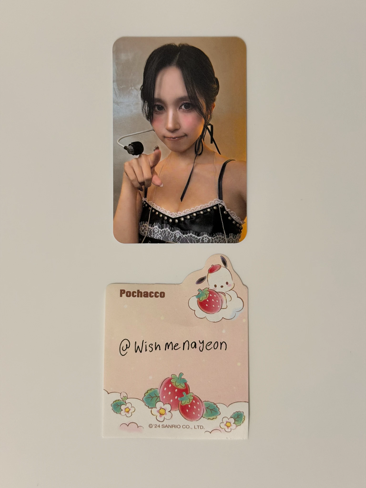 TWICE Mina TWICE - Mina - <THIS IS FOR> WORLD TOUR FINALE in SEOUL - LIVE Album retail exclusive album photocard target photocard set listing photo 1