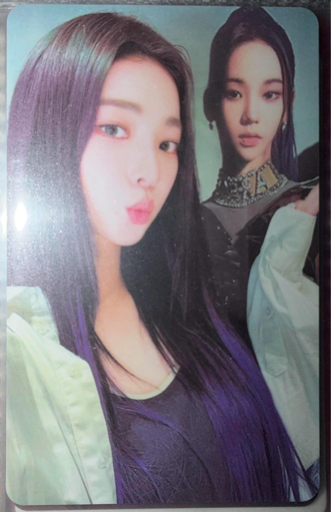 aespa Karina aespa - Karina - Girls Album kmstation lucky draw (LD) round 1 A version listing photo 1