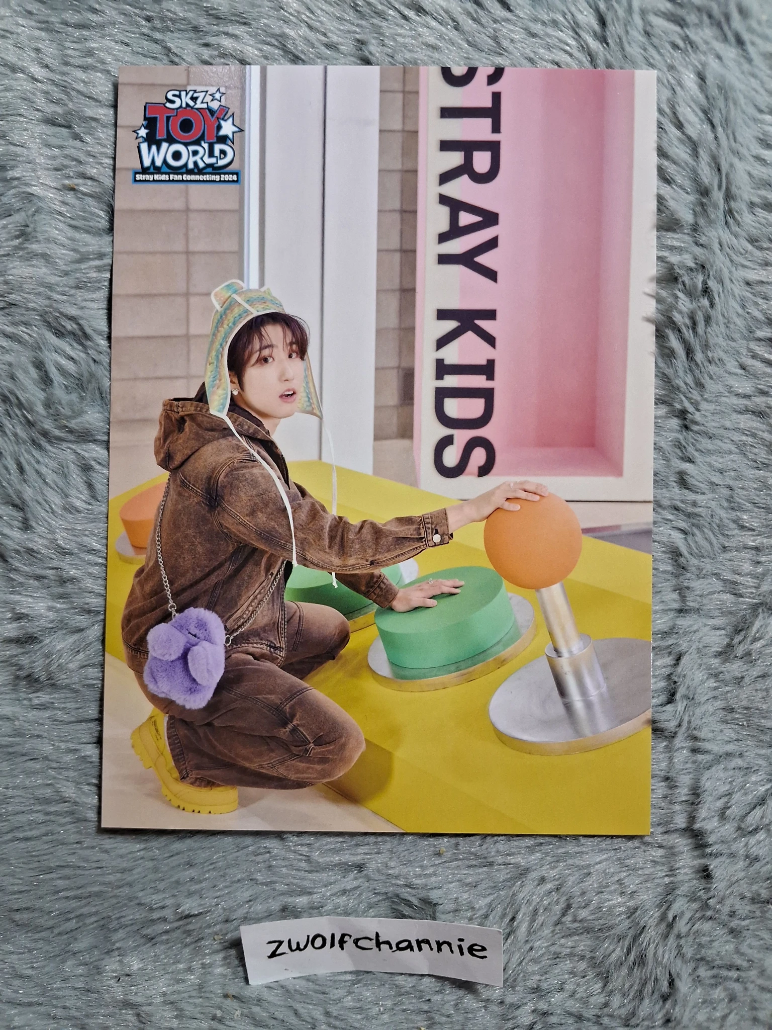 Stray Kids HAN Stray Kids - HAN - SKZ Toy World-Fan Connecting 2024 Event trading card listing photo 1