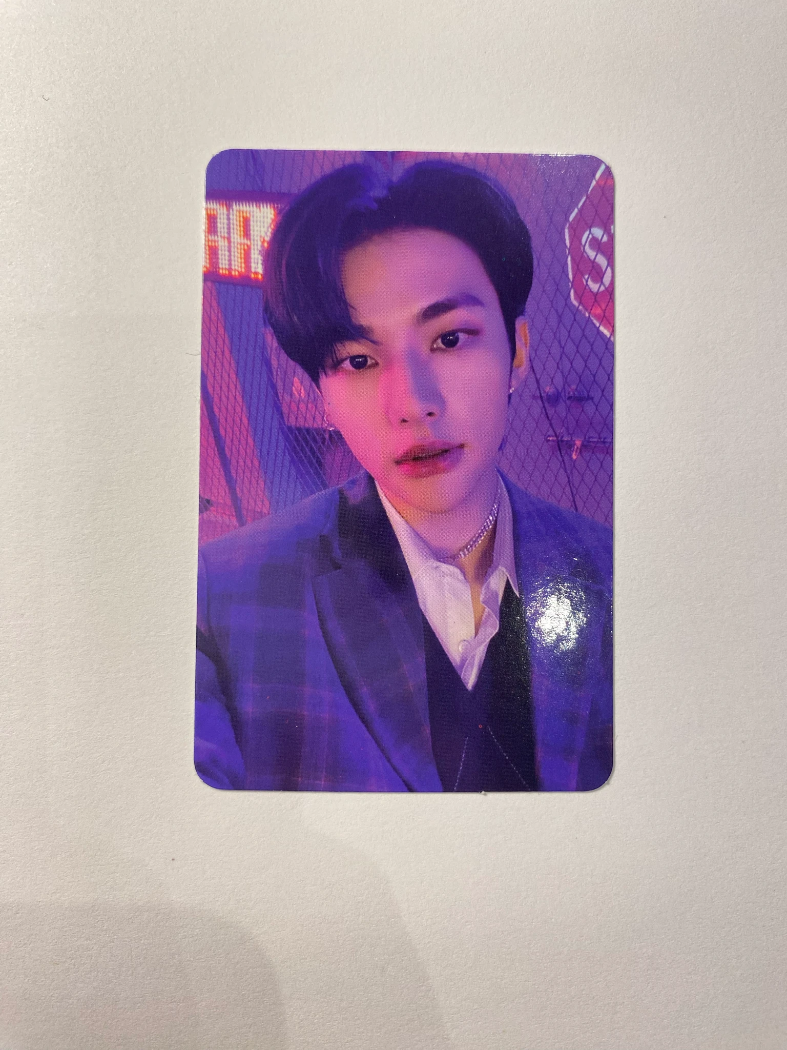 Stray Kids Hyunjin Stray Kids - Hyunjin - Christmas EveL Album album photocard concept b listing photo 1