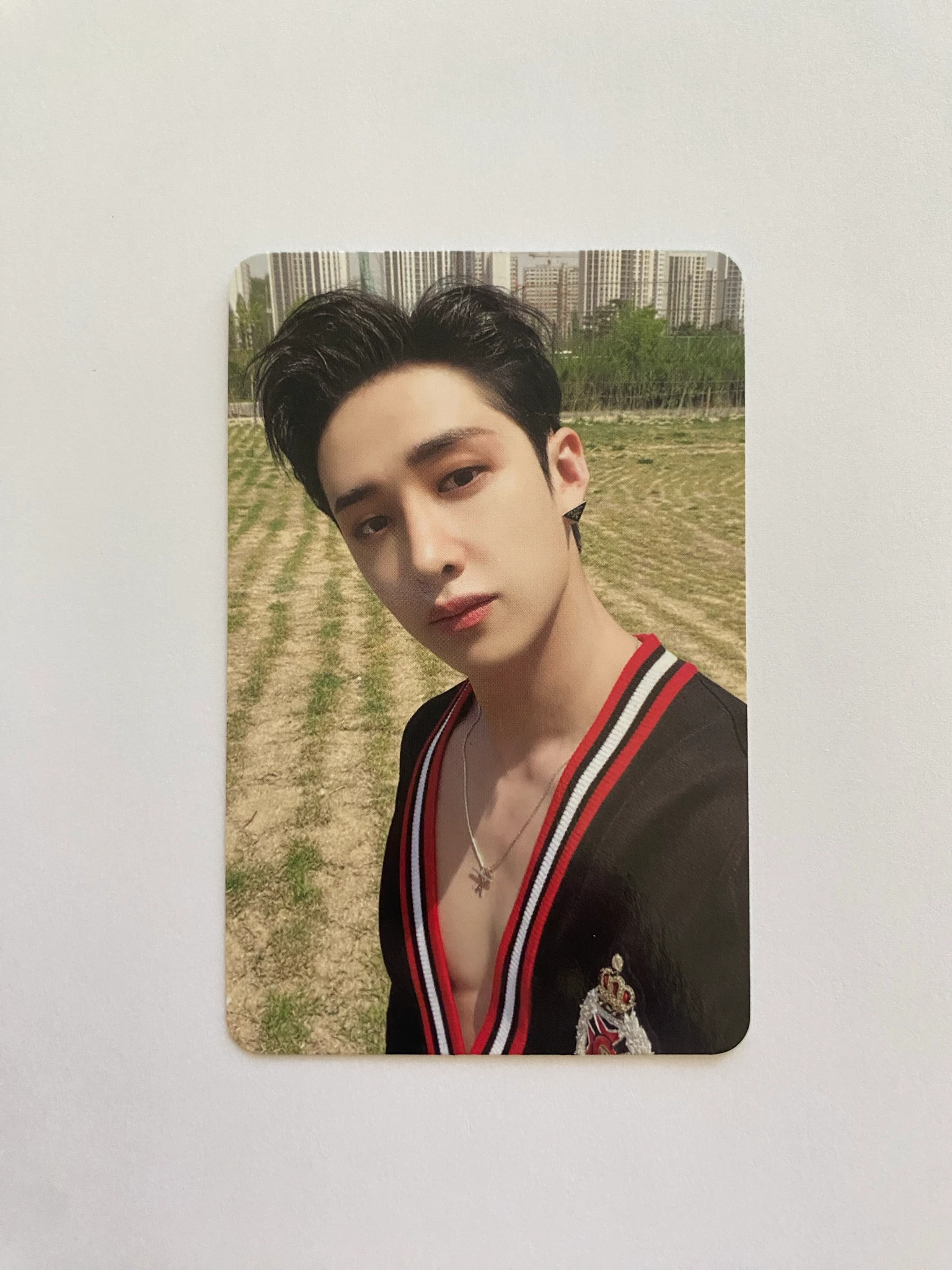 Stray Kids Bang Chan Stray Kids - Bang Chan - Maxident Album album photocard Bang Chan b ver. listing photo 1