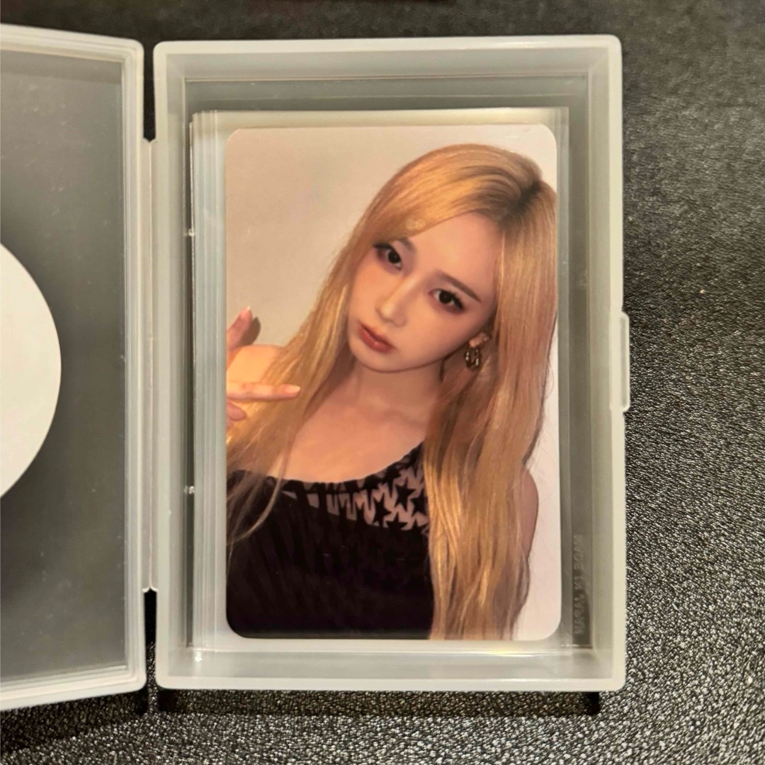 aespa Giselle aespa - Giselle - Whiplash Album lucky draw (LD) ktown4u pob (pre-order benefit) listing photo 1