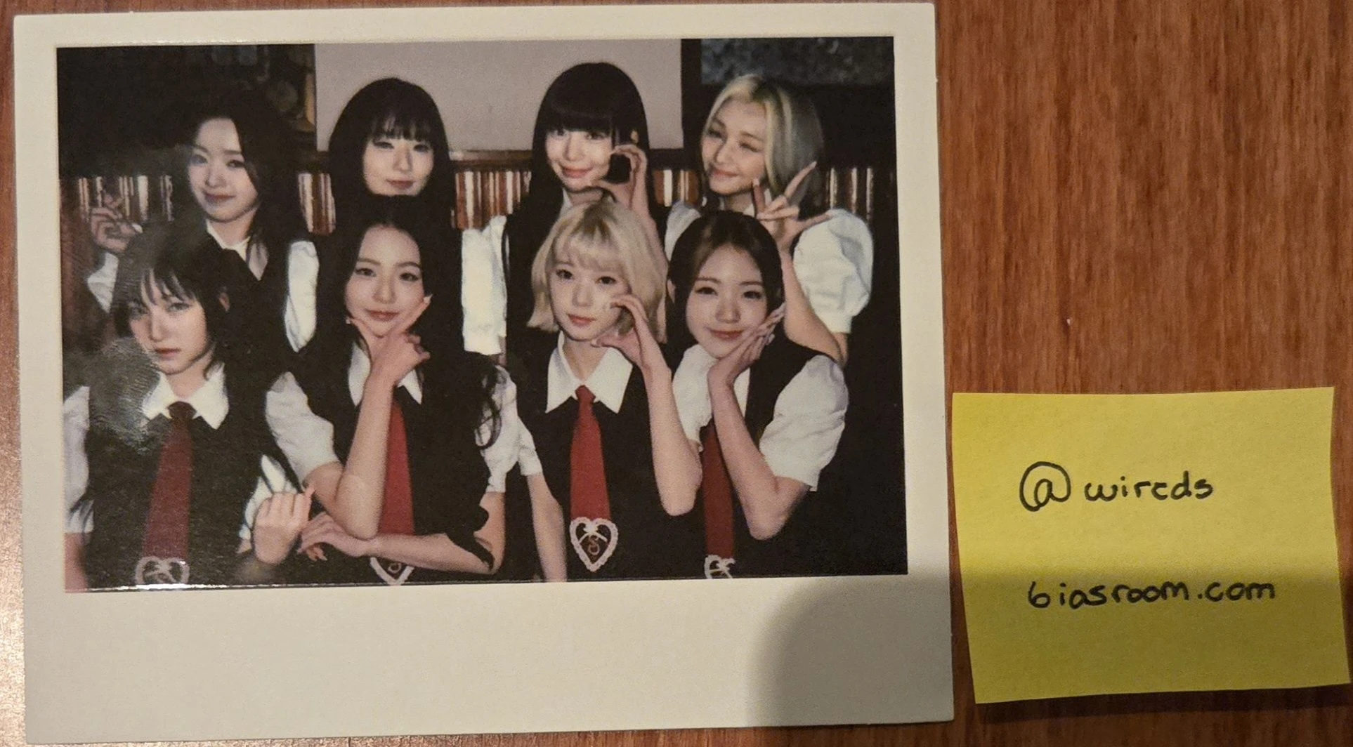 UNIS UNIS - SWICY Album album inclusion polaroid recipe version listing photo 1