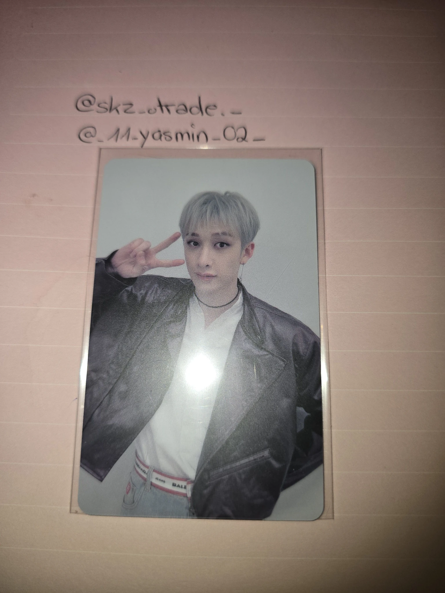 Stray Kids Bang Chan Stray Kids - Bang Chan - Oddinary Album soundwave lucky draw round 2 listing photo 1