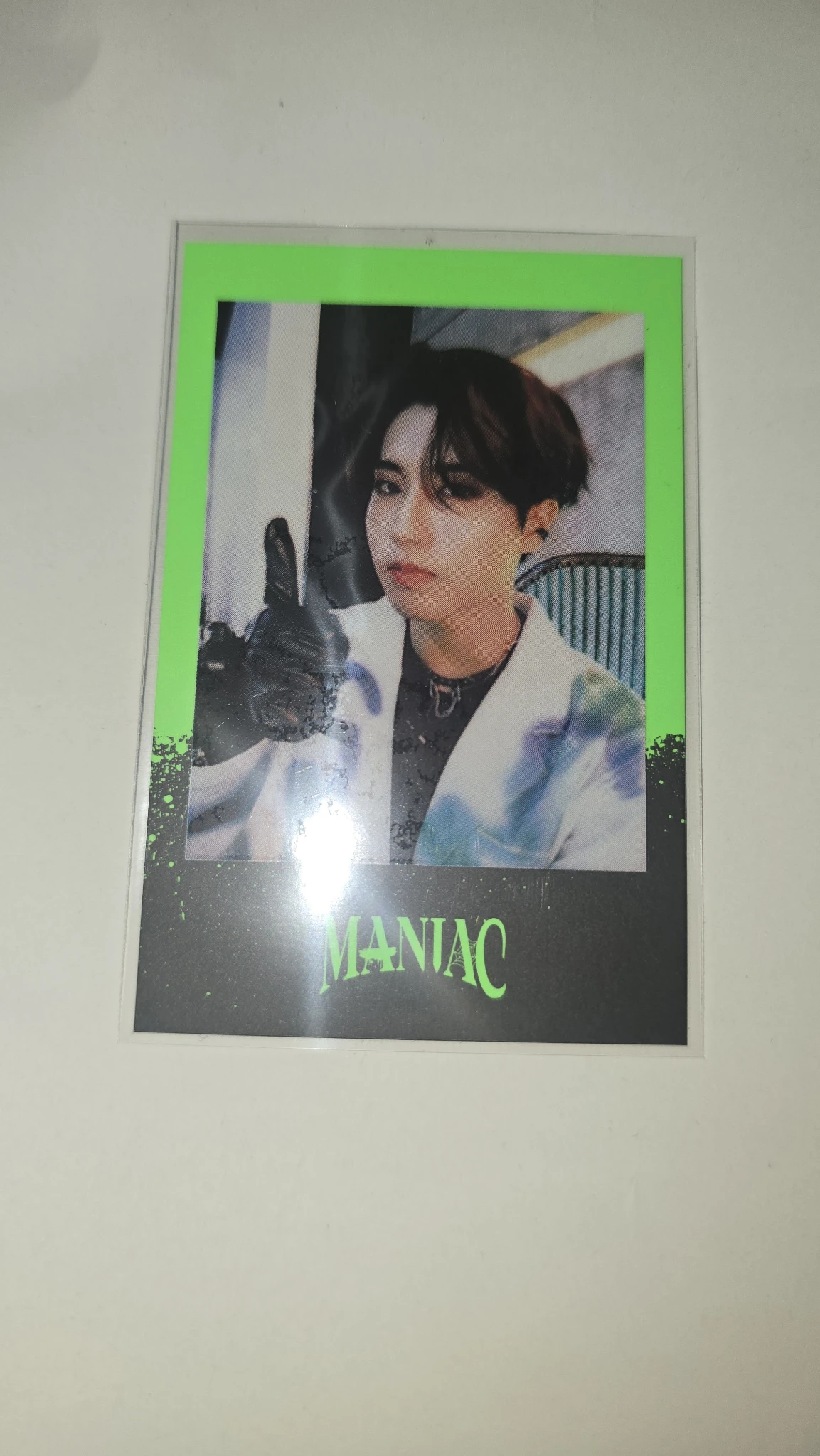 Stray Kids HAN Stray Kids - HAN - Maniac World Tour Event merch photocard purchase benefit polaroid pre-order benefit (pob) listing photo 1