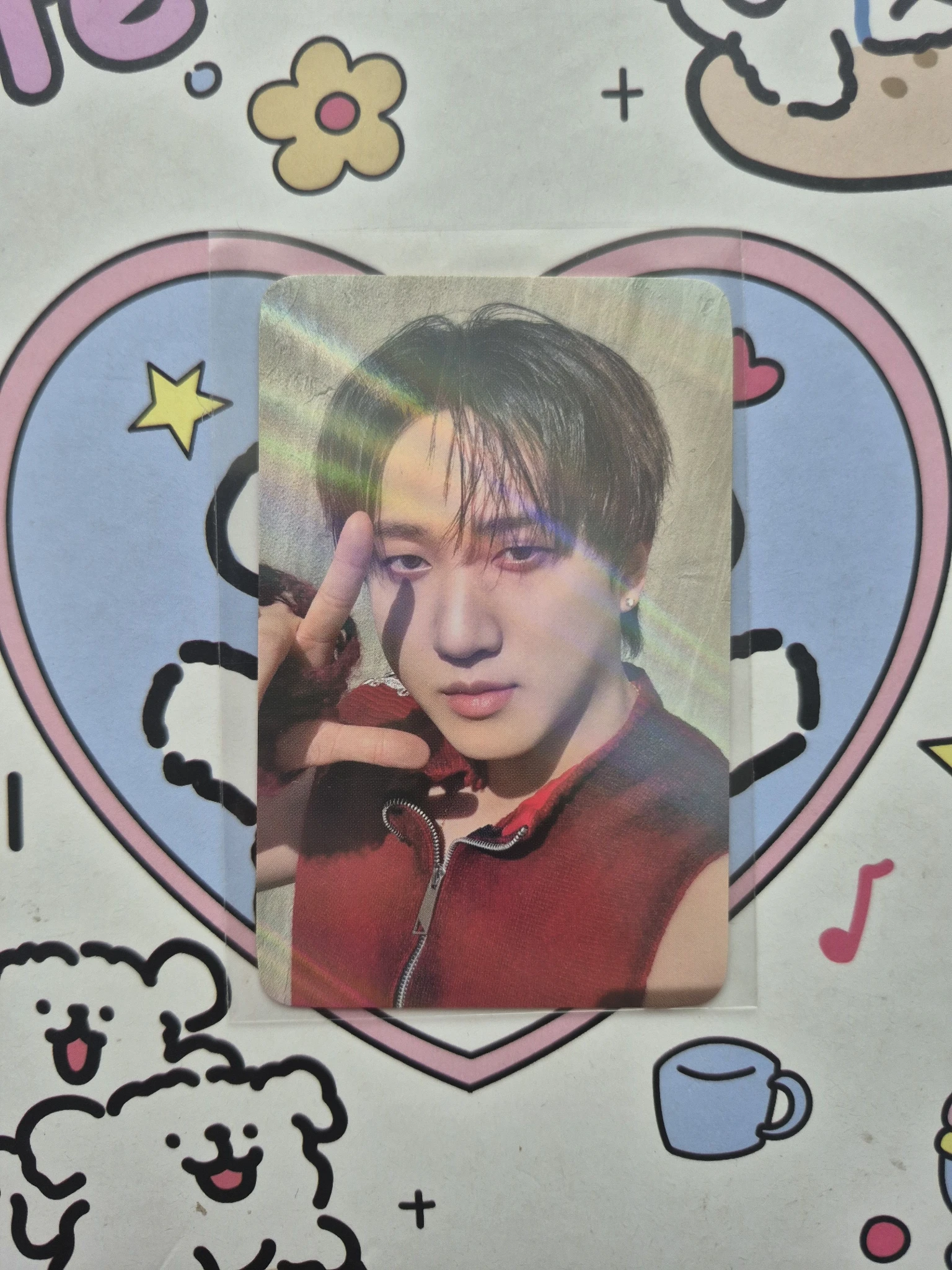 Stray Kids Changbin Stray Kids - Changbin - This & That Album pob (pre-order benefit) holographic (hologram) makestar listing photo 1