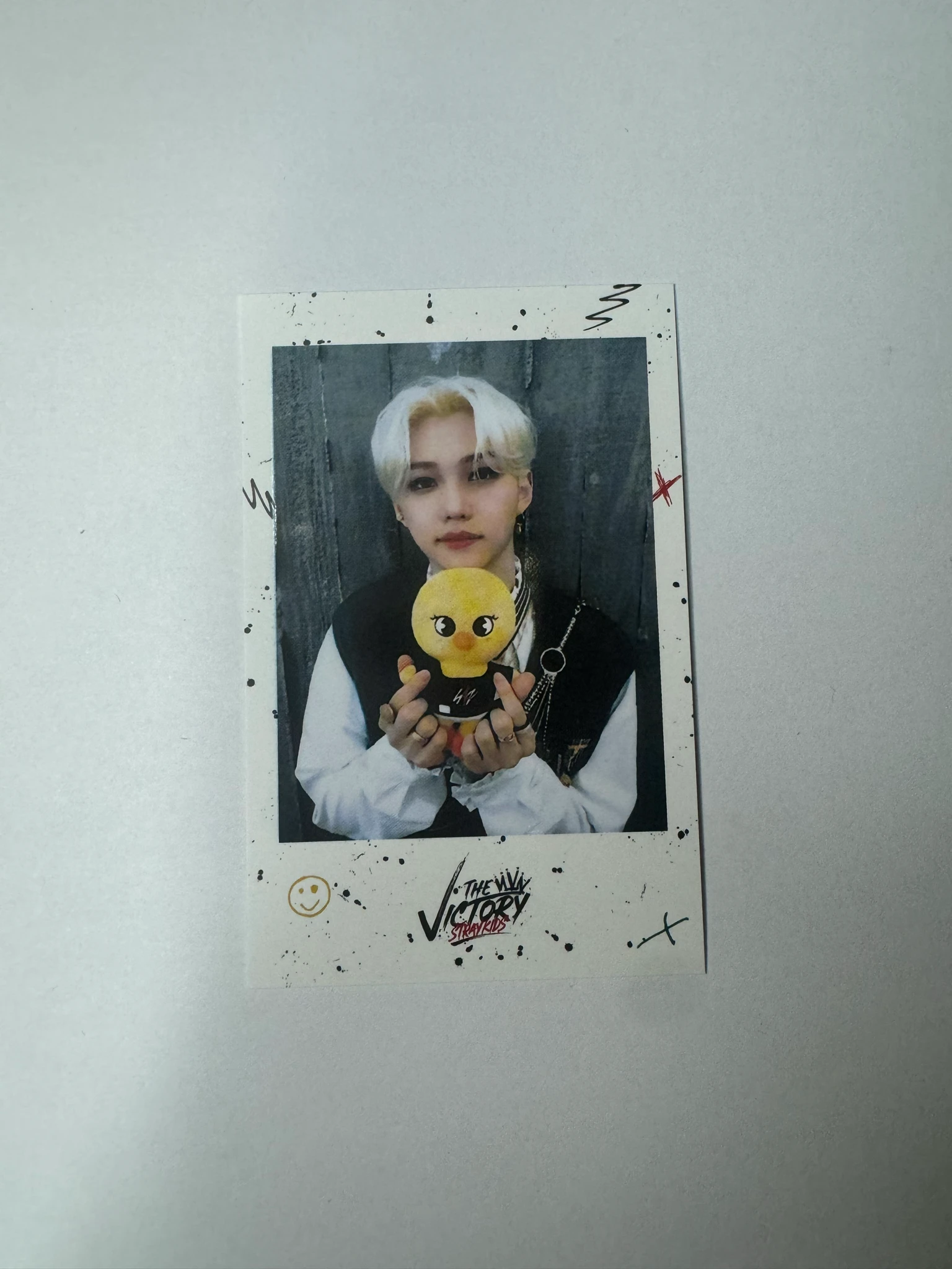 Stray Kids Felix Stray Kids - Felix - The Victory Pop-Up Store Event pop-up store polaroid pre-order benefit (pob) online listing photo 1
