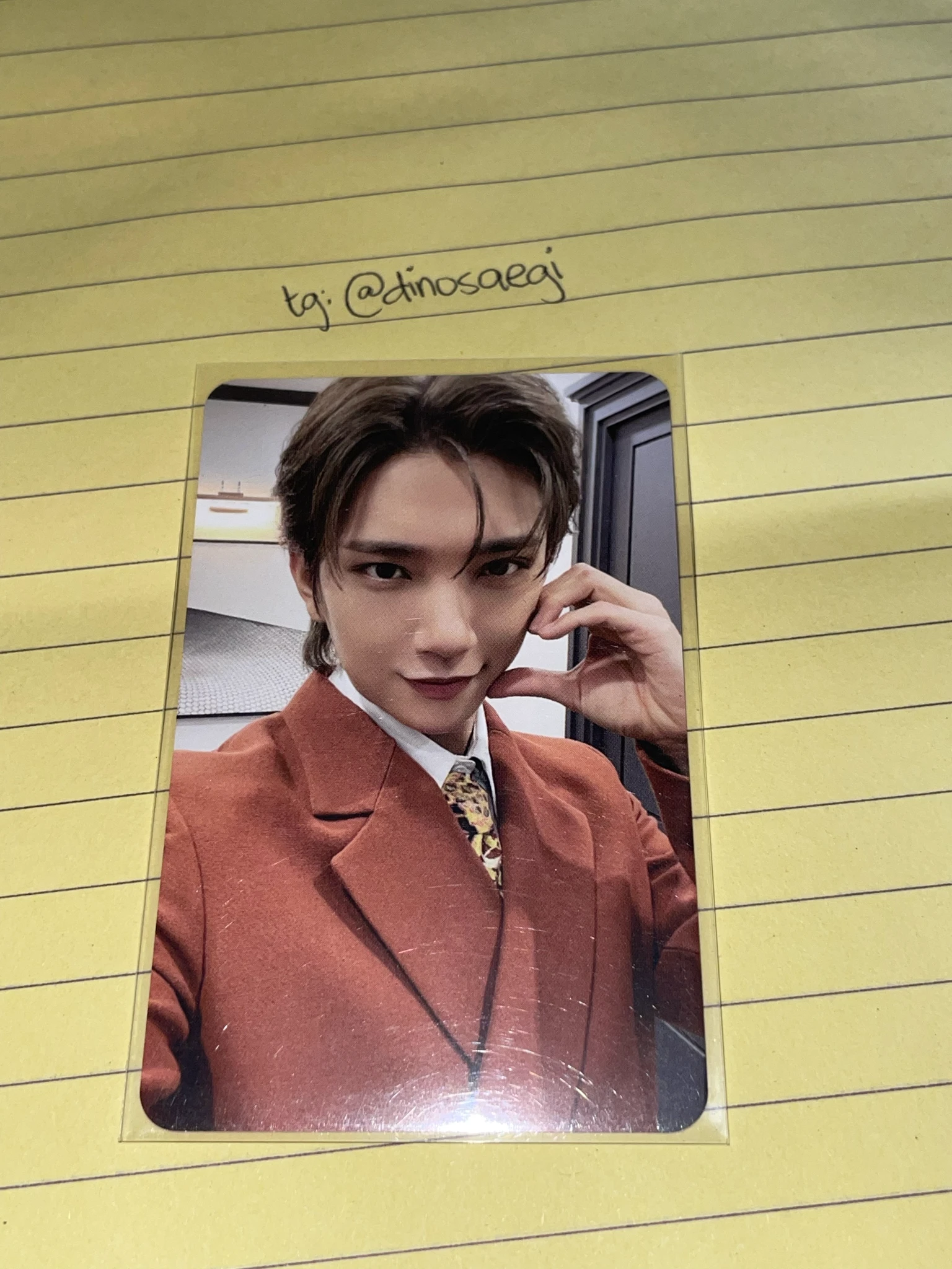 SEVENTEEN Joshua SEVENTEEN - Joshua - Spill the Feels Album carat version album photocard listing photo 1