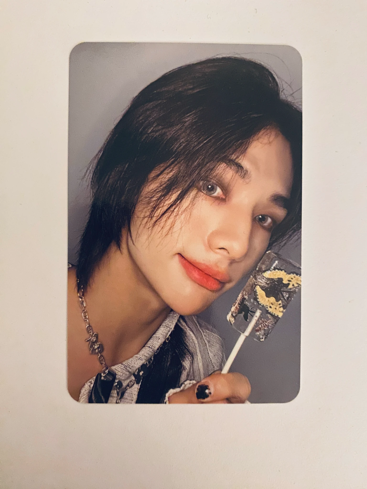 Stray Kids Hyunjin Stray Kids - Hyunjin - Rock-Star Album album photocard headliner version listing photo 1