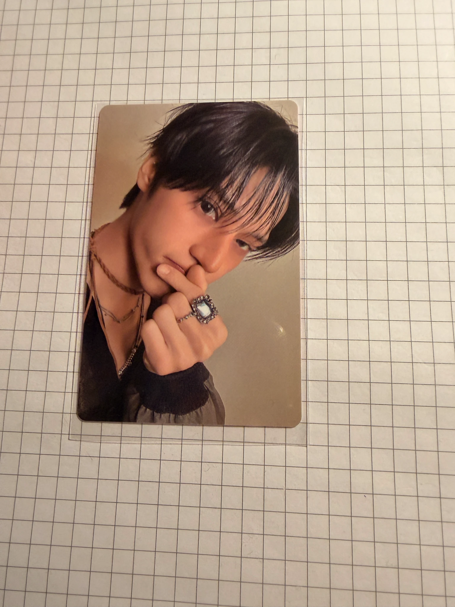 ATEEZ Wooyoung ATEEZ - Wooyoung - GOLDEN HOUR : Part.5 Album poca album album photocard A version listing photo 1