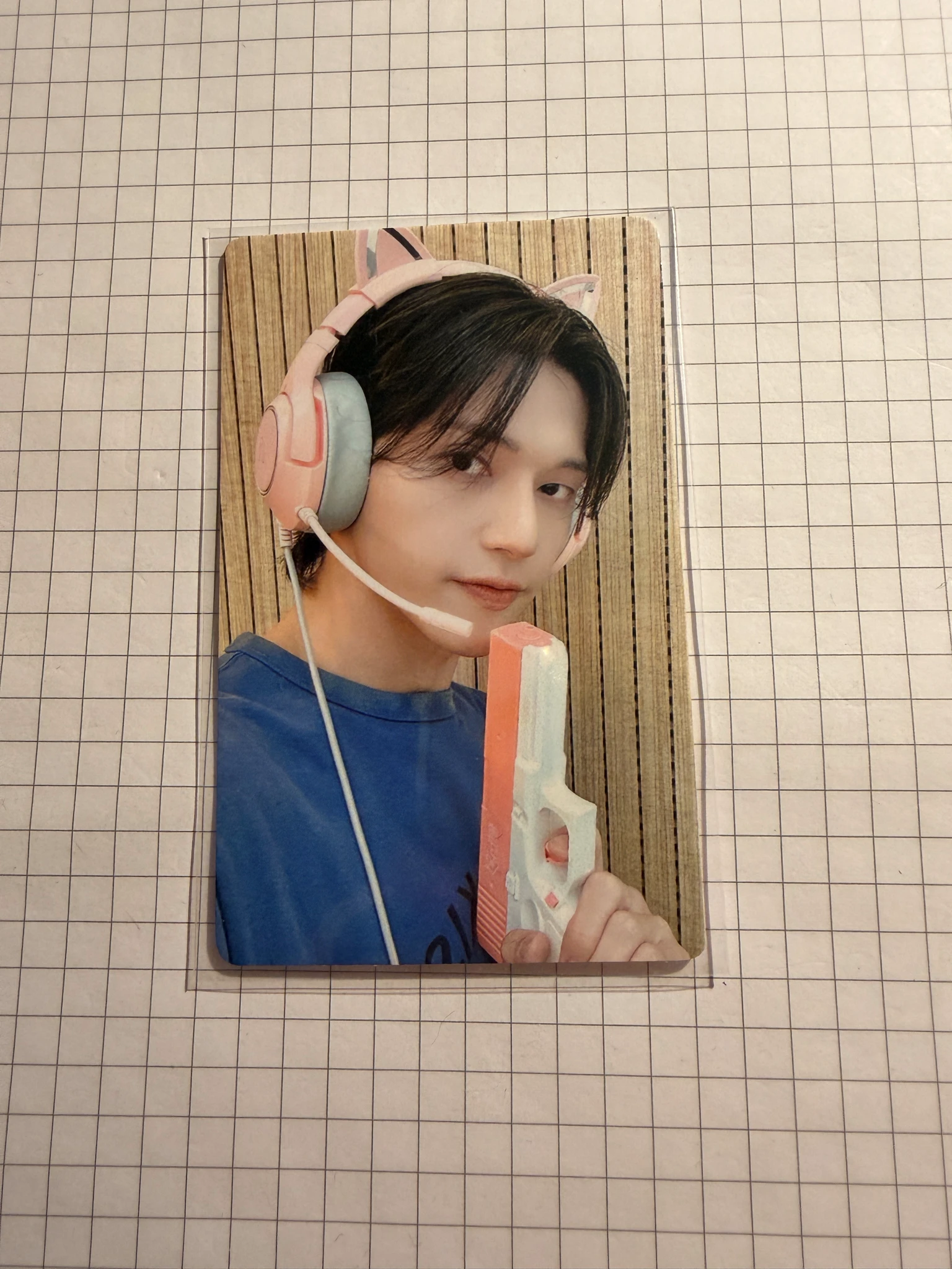 ATEEZ Wooyoung ATEEZ - Wooyoung - GOLDEN HOUR : Part.5 Album jump up lucky draw (LD) version 1 listing photo 1