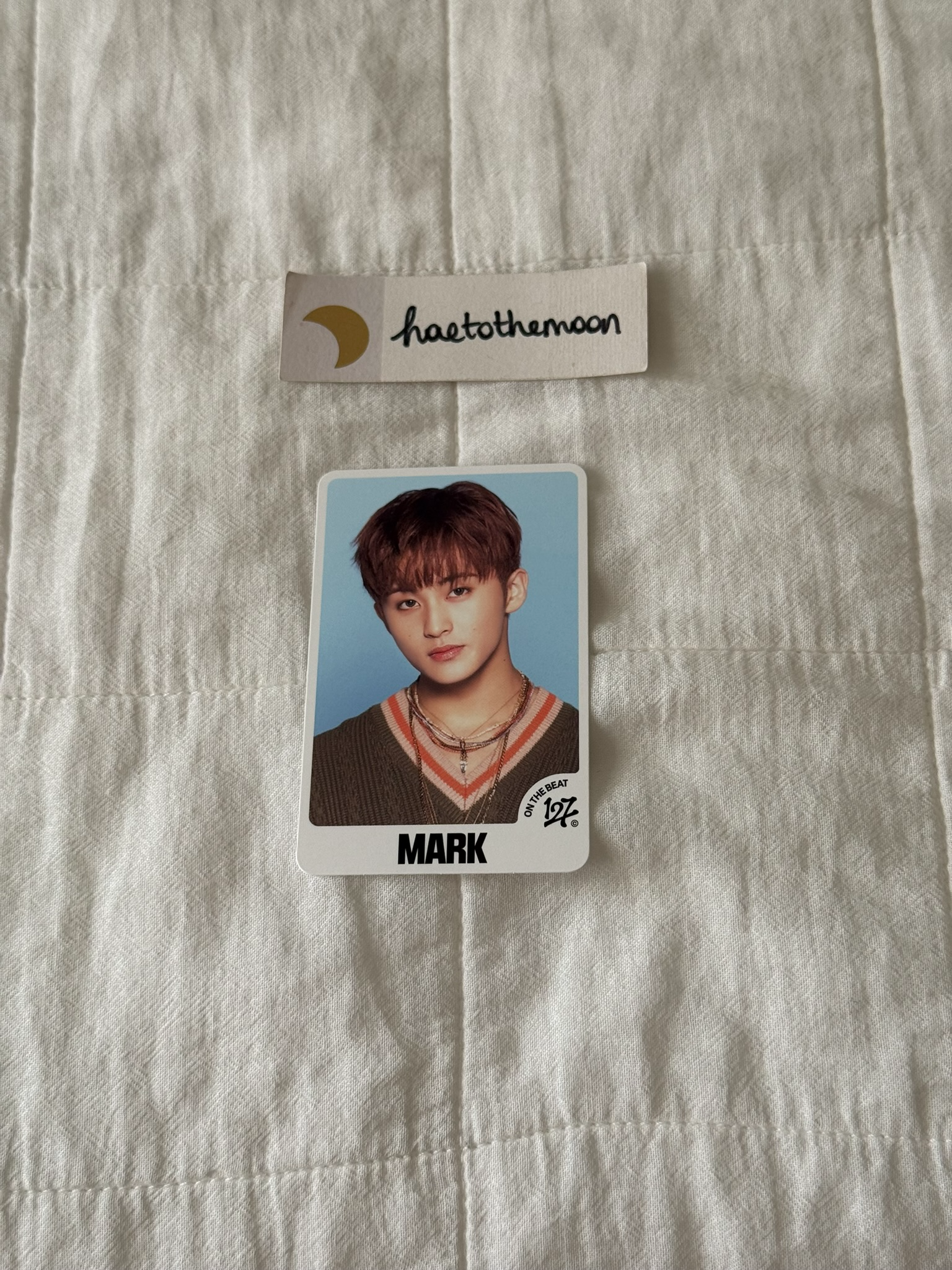 NCT 127 Mark NCT 127 - Mark - WALK MD Other trading card c ver. id card listing photo 1