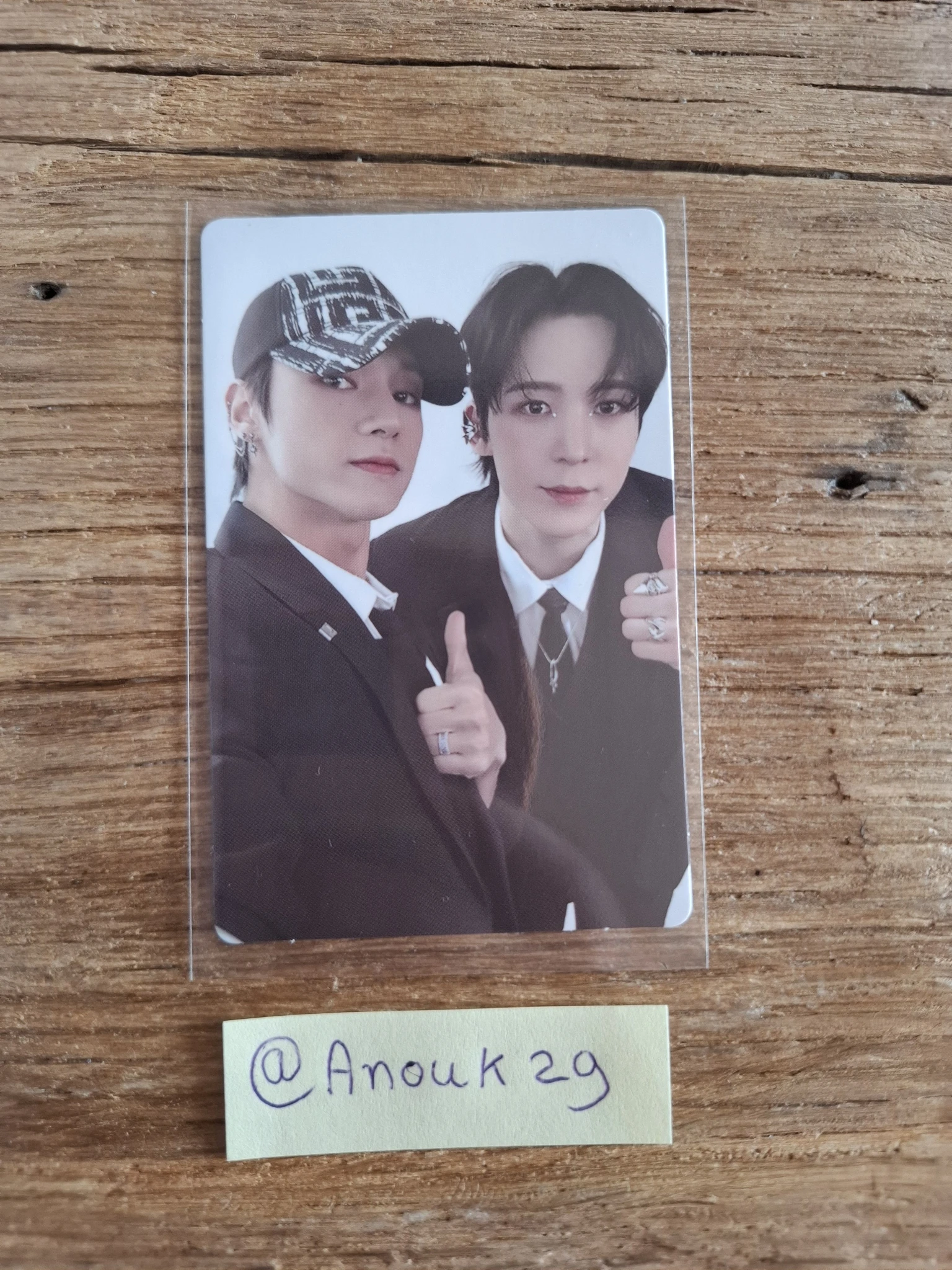 ATEEZ ATEEZ - Wooyoung & Yunho - THE WORLD EP.2 : OUTLAW Album album photocard diary version version 3 listing photo 1