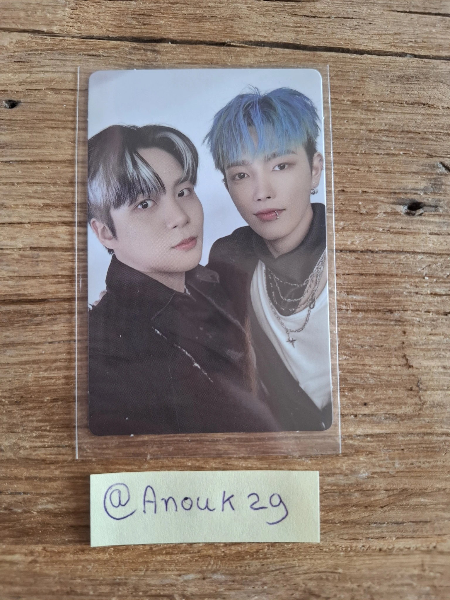 ATEEZ ATEEZ - Hongjoong & Yunho - THE WORLD EP.2 : OUTLAW Album album photocard diary version version 2 listing photo 1