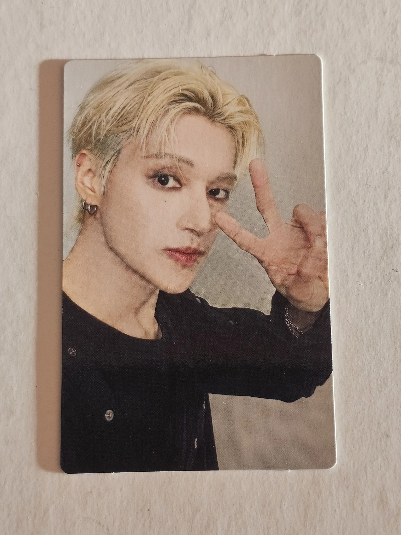 ATEEZ Wooyoung ATEEZ - Wooyoung - Ashes to Light Album solo version album photocard japanese album listing photo 1