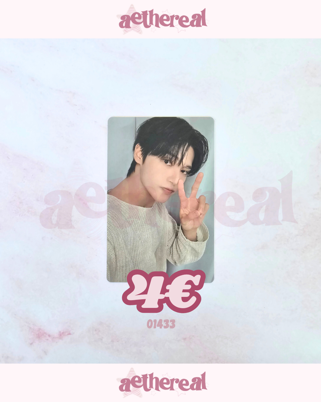 ATEEZ Wooyoung ATEEZ - Wooyoung - Golden Hour : Part.4 Album album photocard diary version listing photo 1