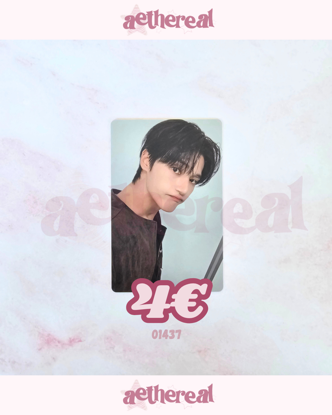 ATEEZ Wooyoung ATEEZ - Wooyoung - Golden Hour : Part.4 Album Z version album photocard version 1 listing photo 1