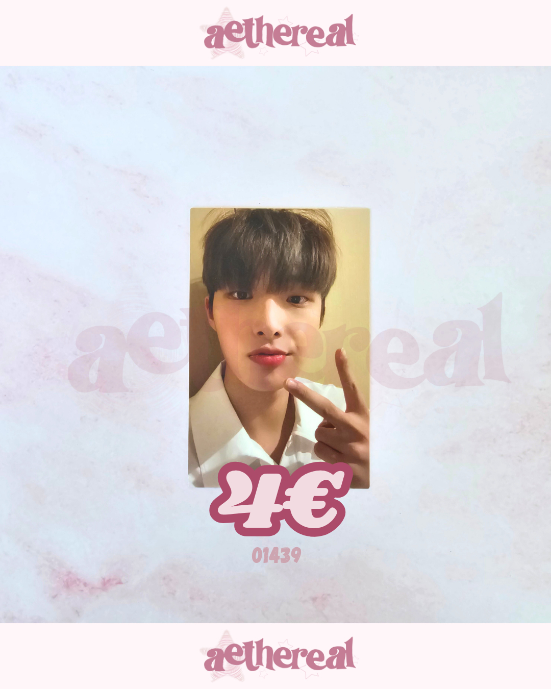ATEEZ Mingi ATEEZ - Mingi - ZERO : FEVER Part.3 Album album photocard diary version version 1 listing photo 1