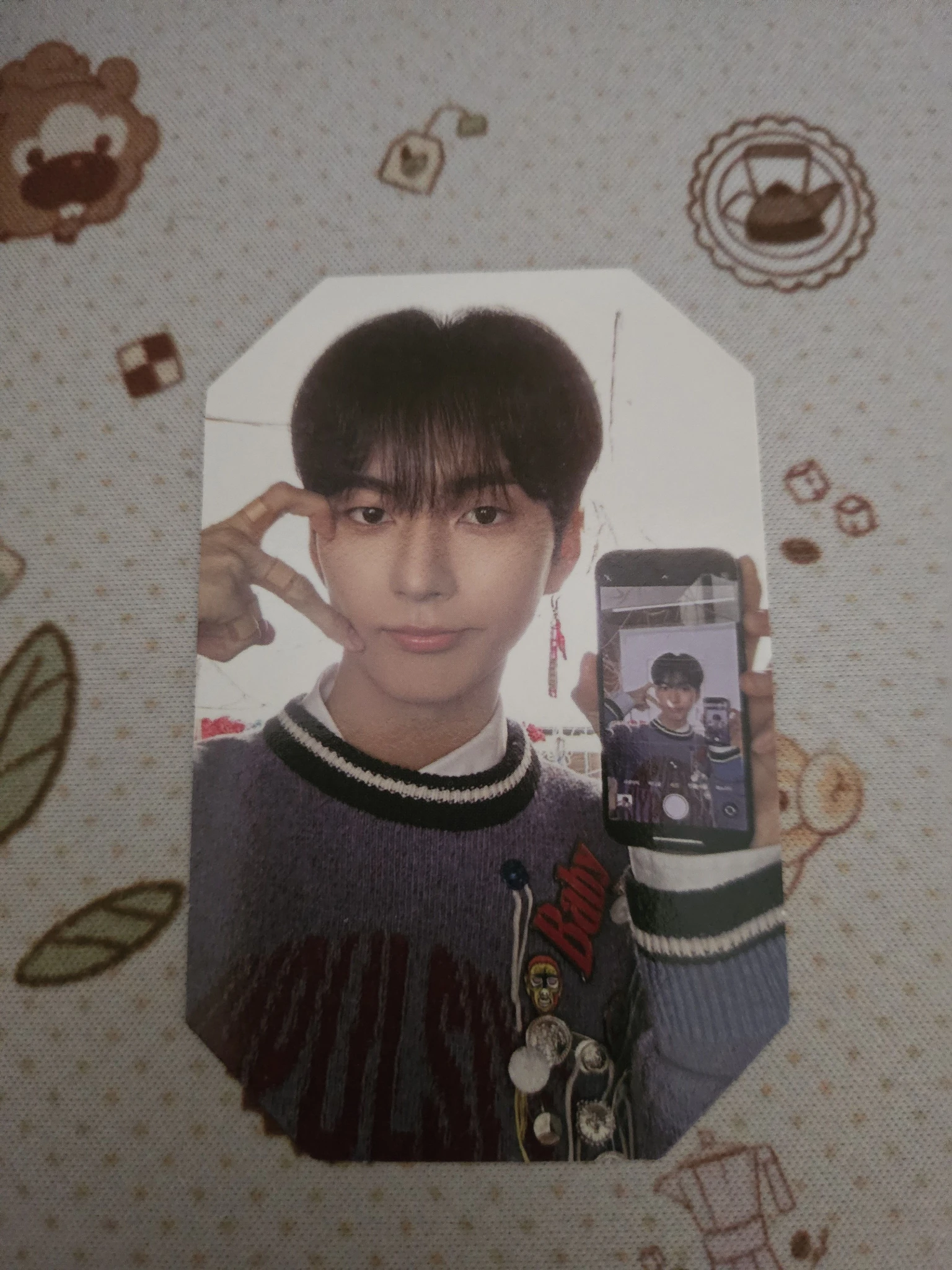 Xdinary Heroes O.de Xdinary Heroes - Trouleshooting Album album photocard random photocard blue version listing photo 1