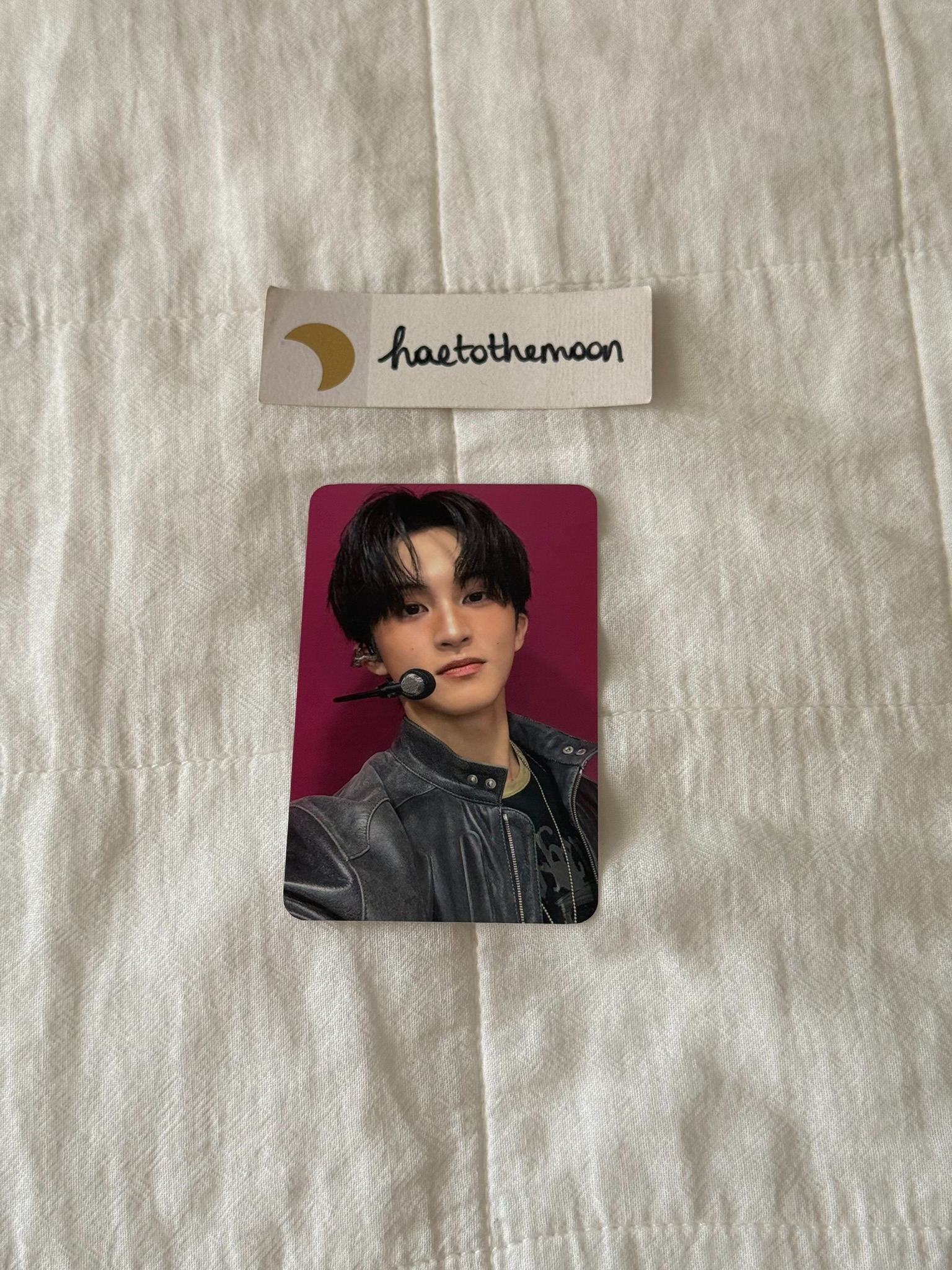 NCT DREAM Mark NCT DREAM - Mark - Beat It Up Album withmuu/withdrama fansign listing photo 1