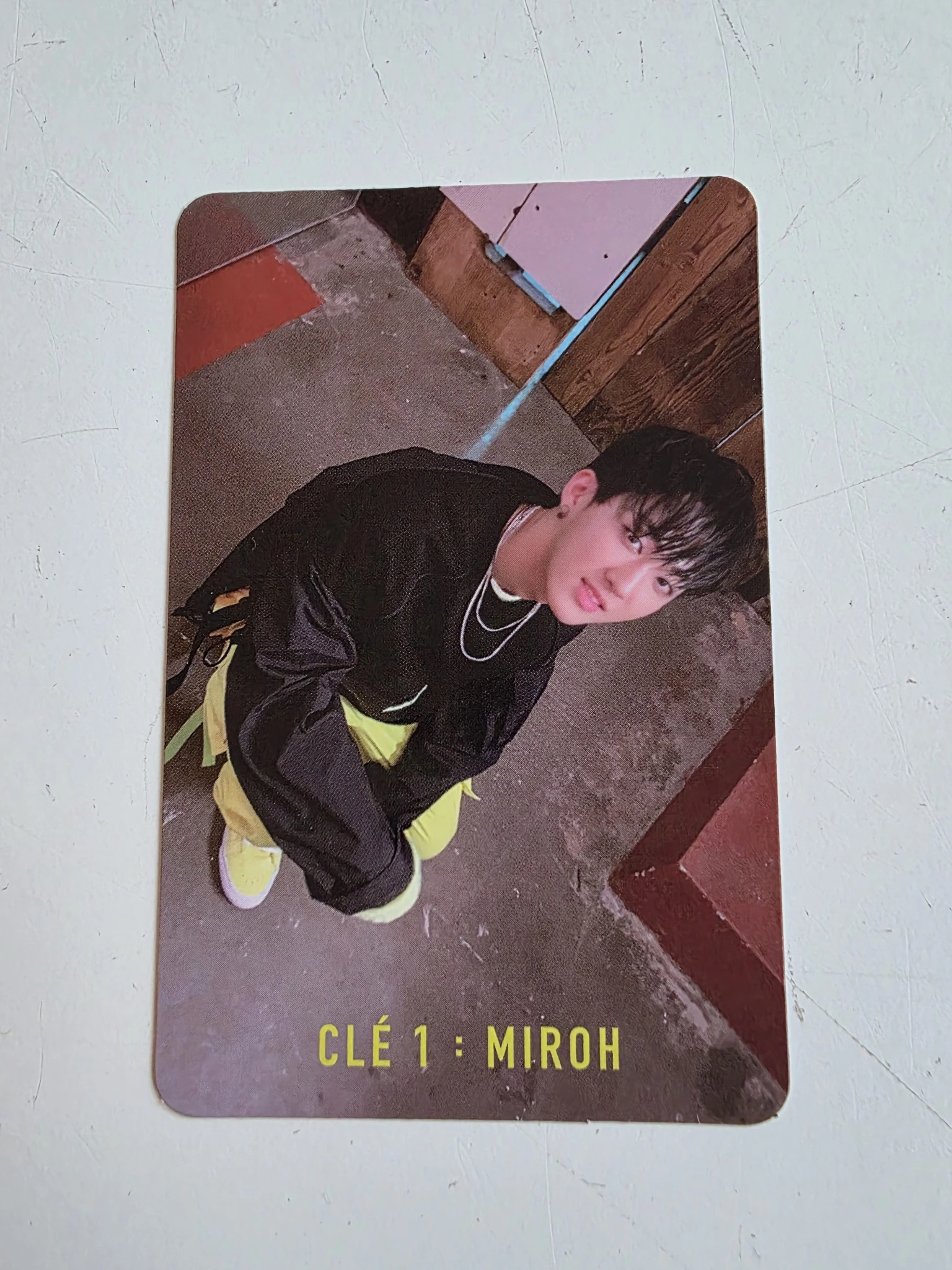 Stray Kids Changbin Stray Kids - Changbin - Clé 1: Miroh Album album photocard album title ver. listing photo 1