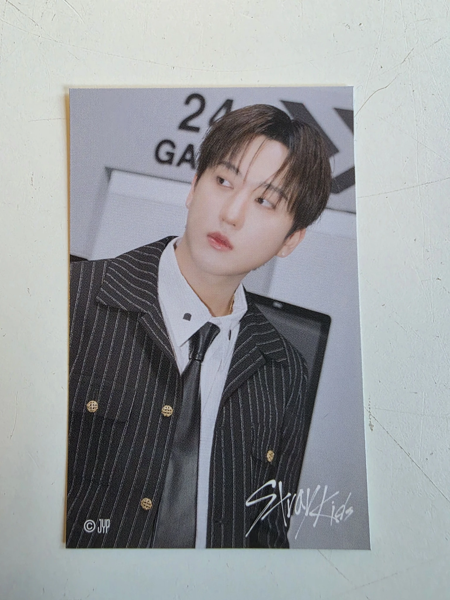 Stray Kids Changbin Stray Kids - Changbin - RUN IT World Tour Event fanclub/membership japan jpfc (japan fanclub) lottery offline sticker card listing photo 1