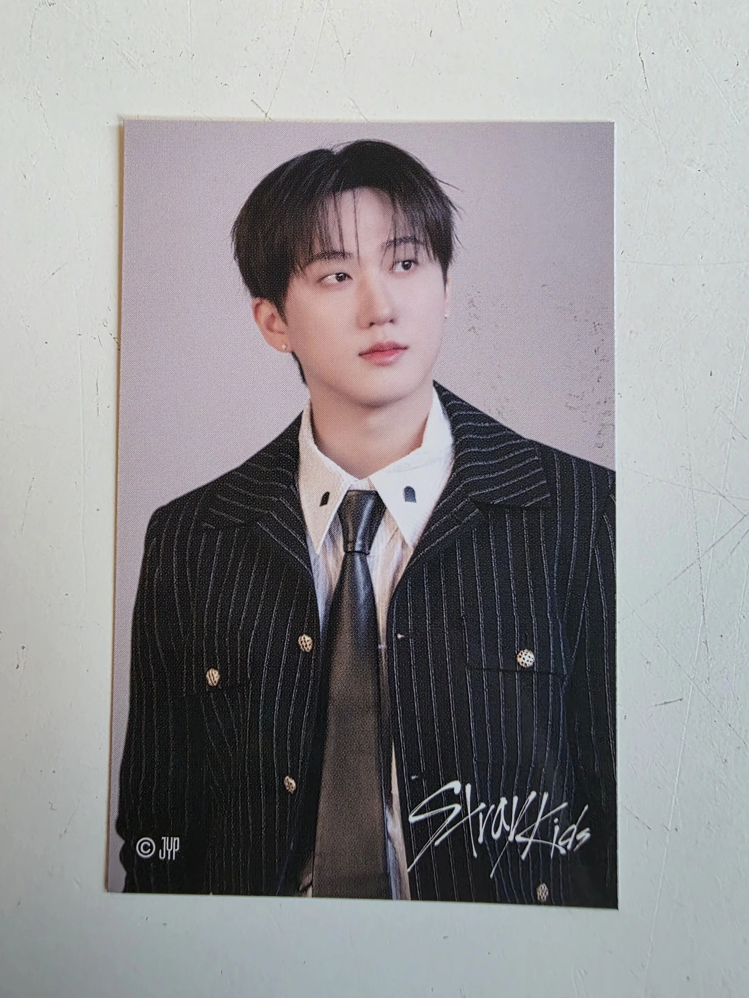 Stray Kids Changbin Stray Kids - Changbin - RUN IT World Tour Event fanclub/membership japan jpfc (japan fanclub) lottery offline sticker card listing photo 1