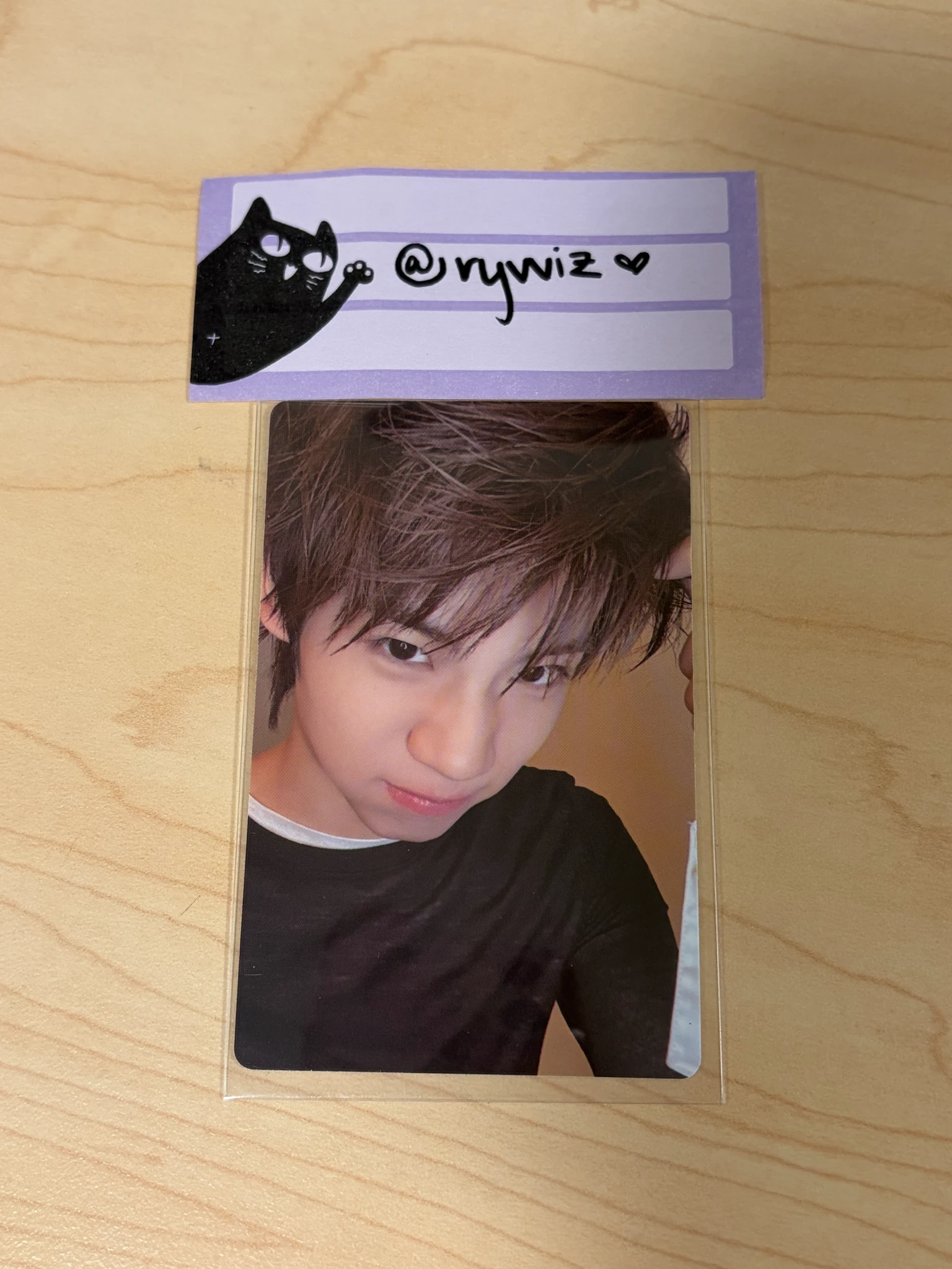 CLOSE YOUR EYES Kenshin CLOSE YOUR EYES - Kenshin - 256th Note Album album photocard listing photo 1