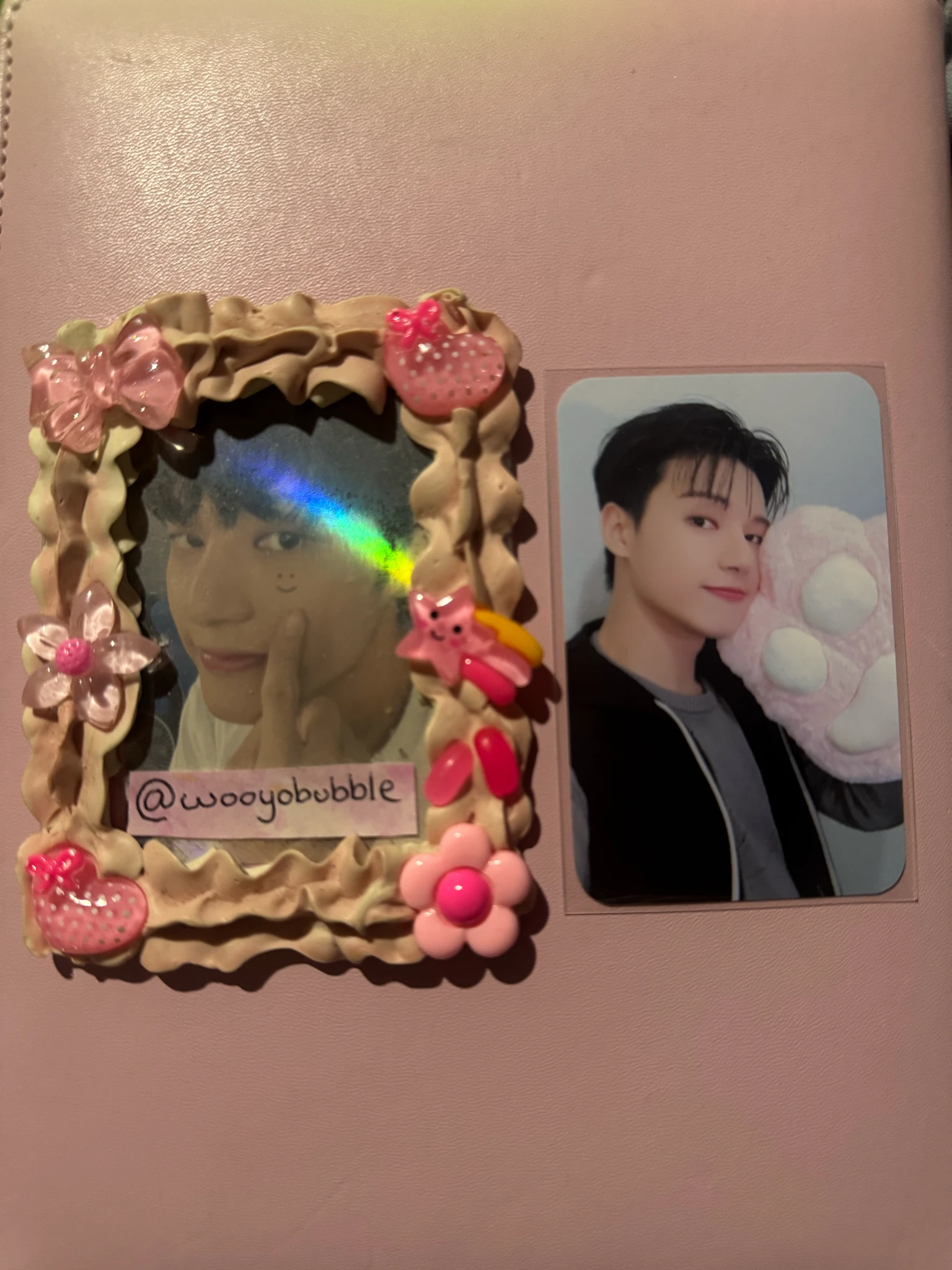ATEEZ Wooyoung ATEEZ - Wooyoung - Golden Hour : Part.1 Album toktoq pre-order benefit (pob) listing photo 1