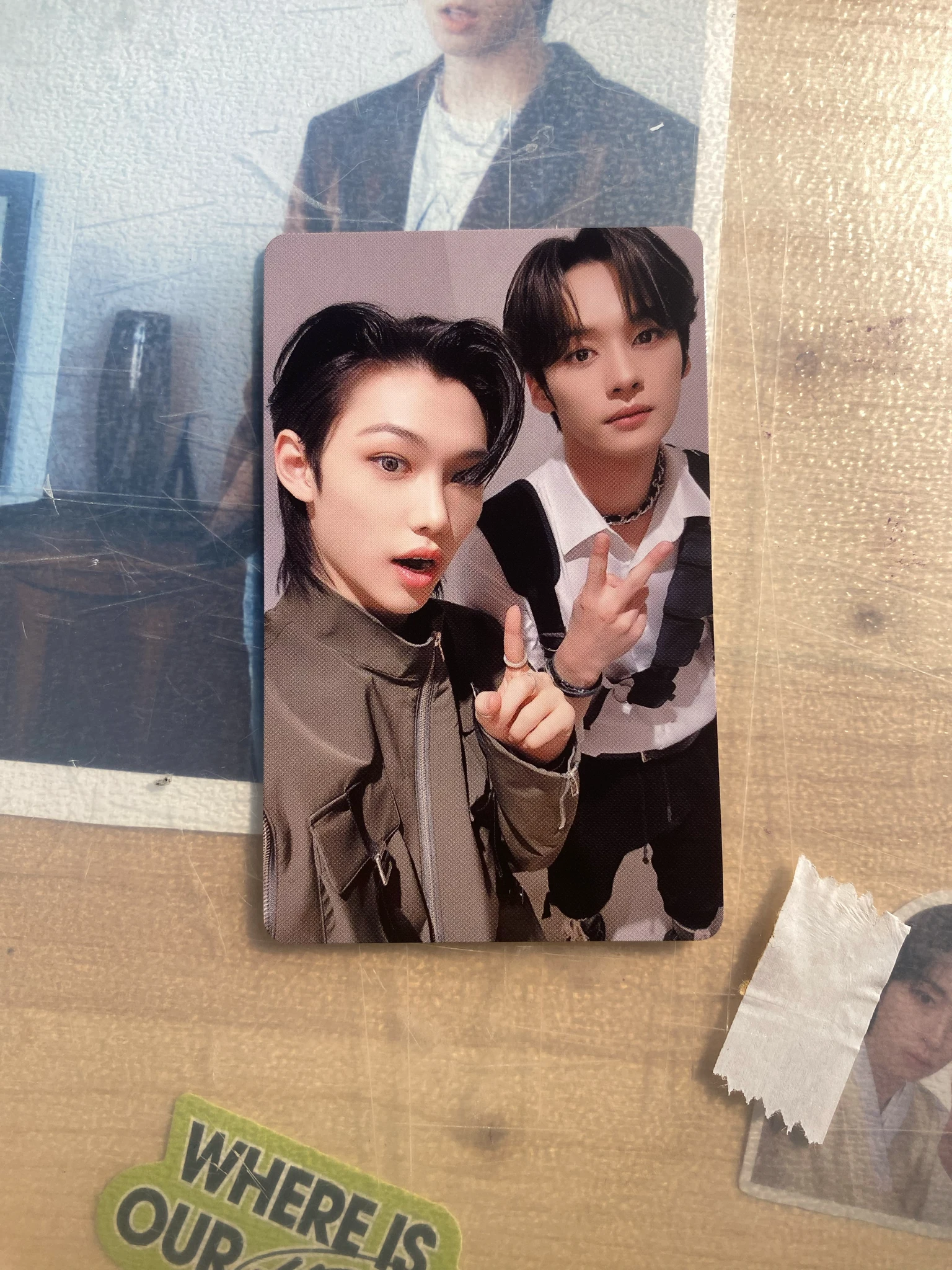 Stray Kids Stray Kids - Lee Know & HAN - The Sound Album album photocard jpfc (japan fanclub) listing photo 1